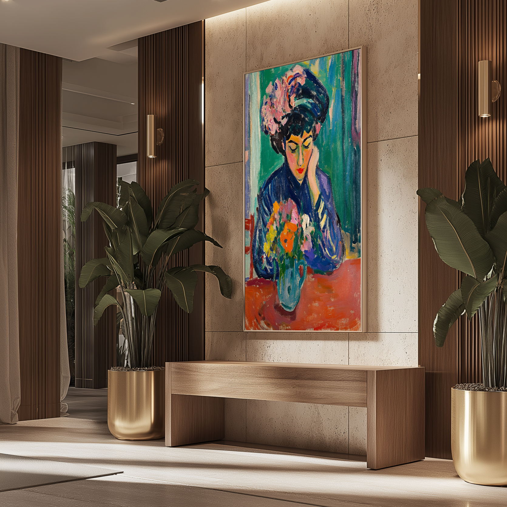 Reflections in Blue #UA-278