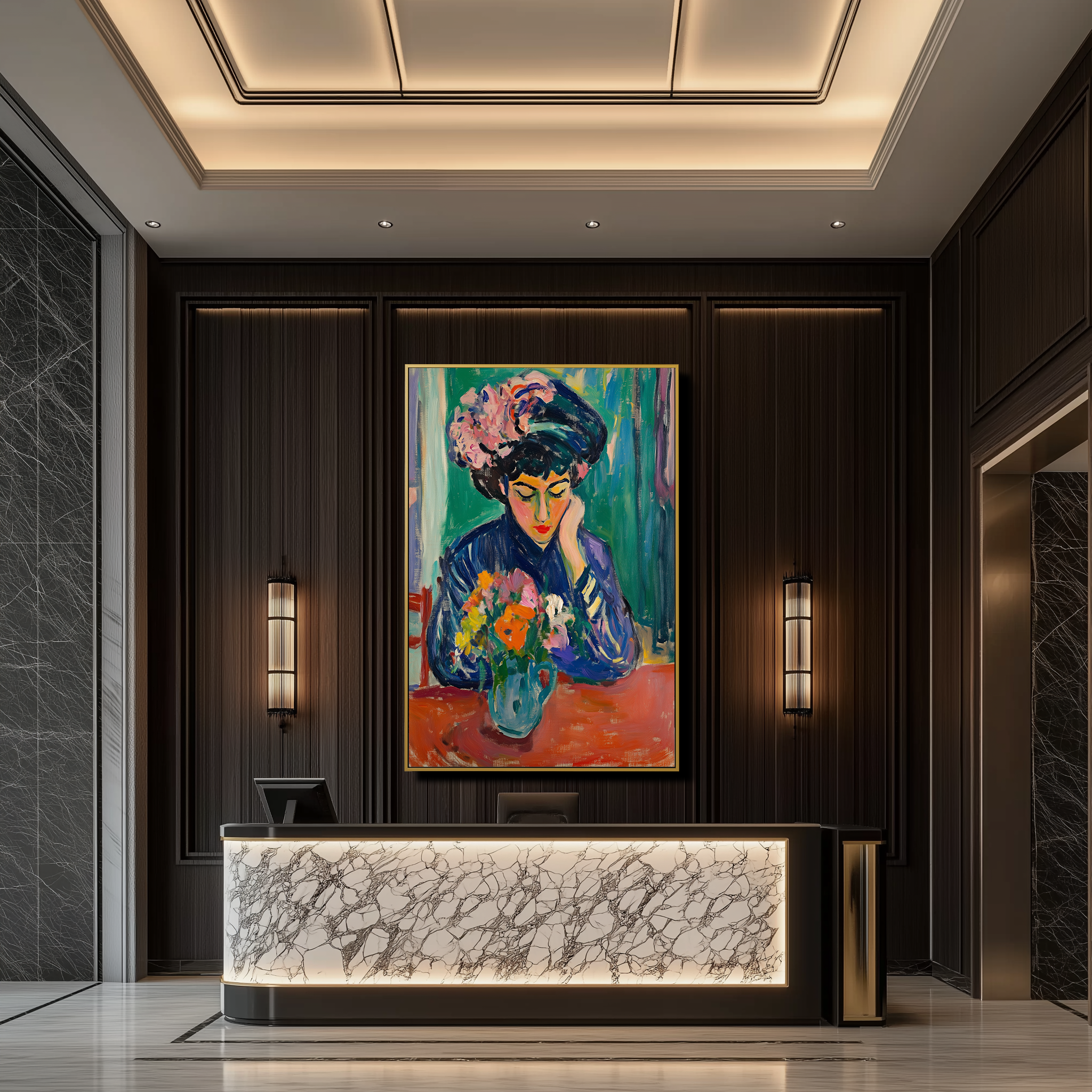 Reflections in Blue #UA-278