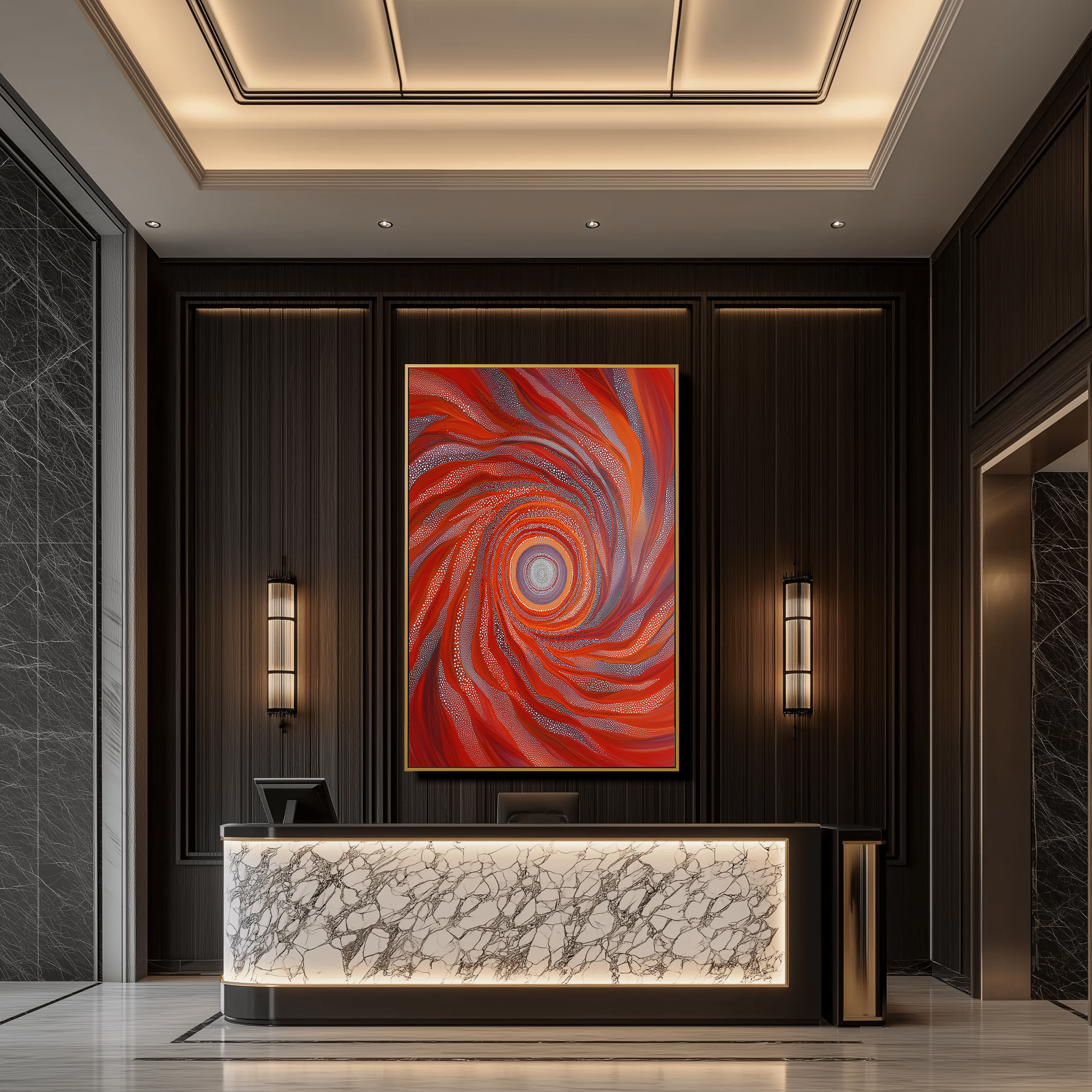 Lava Swirl UA - 741 - Unique Aesthetics