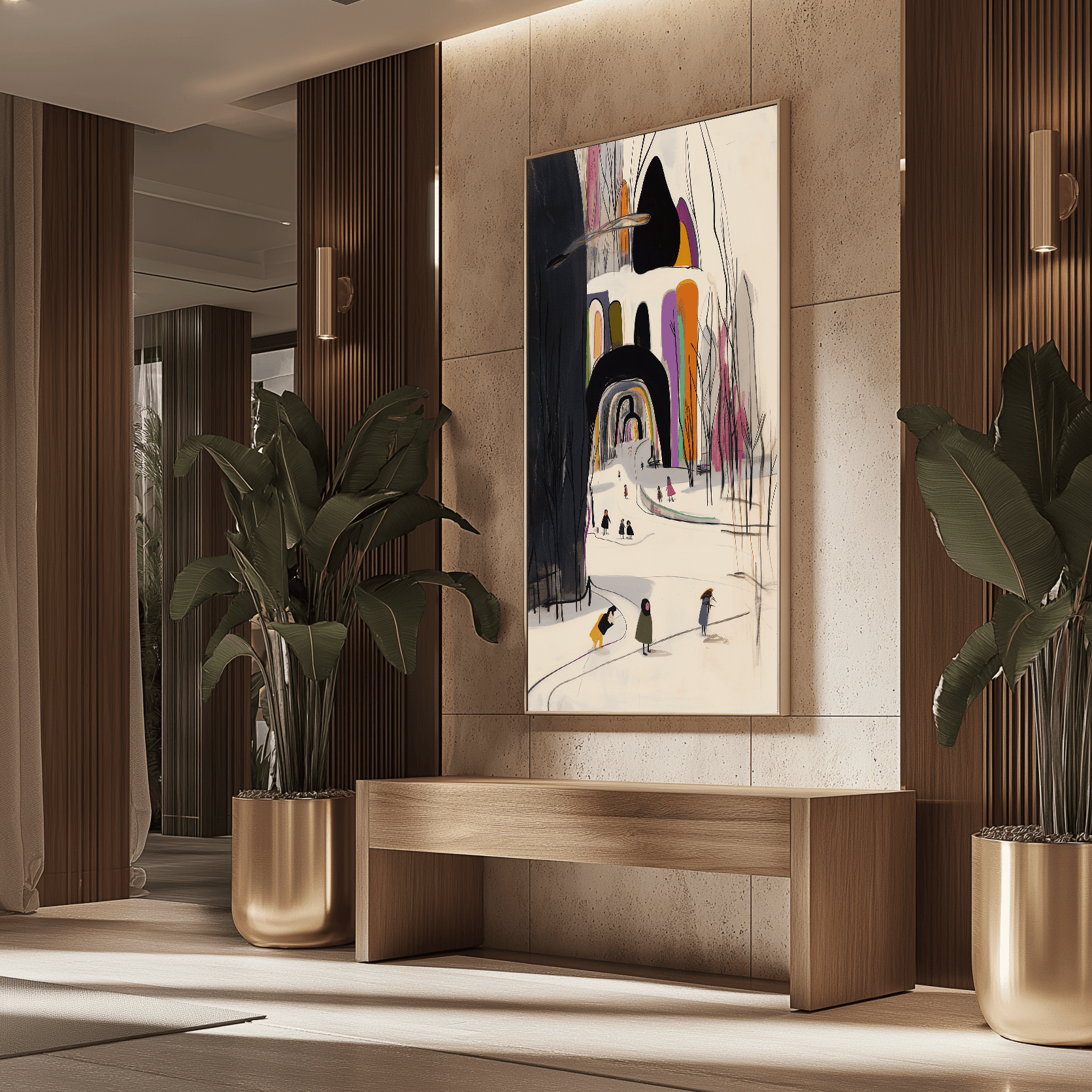 Miniature Hearts, Infinite Snow UA - 1383 - Unique Aesthetics