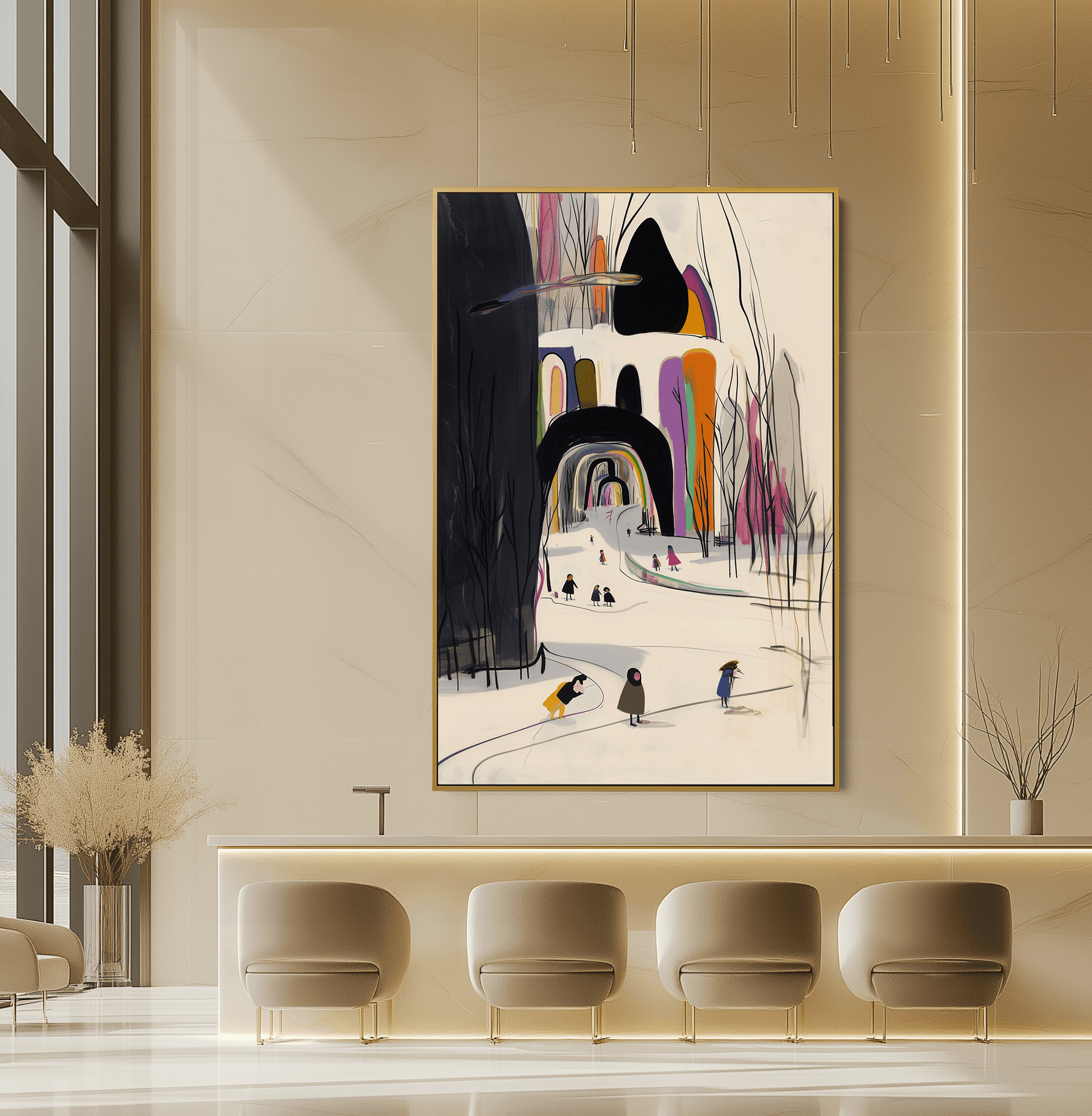 Miniature Hearts, Infinite Snow UA - 1383 - Unique Aesthetics