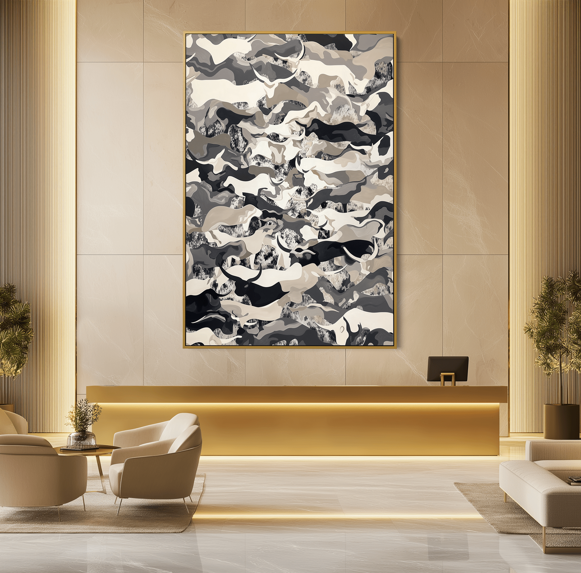 Monochrome Stampede UA - 1342 - Unique Aesthetics