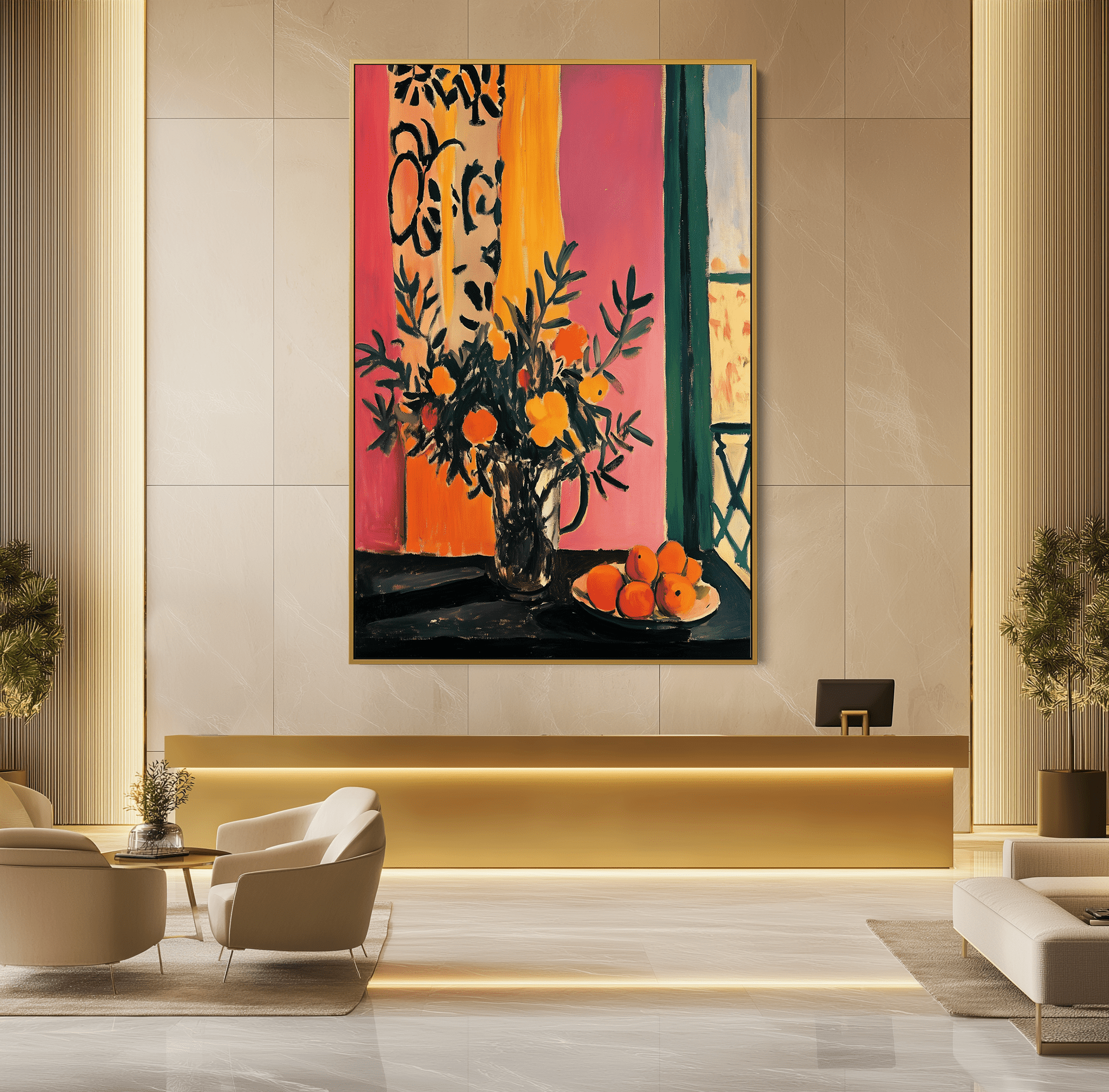 Oranges & Blooms UA - 289 - Unique Aesthetics