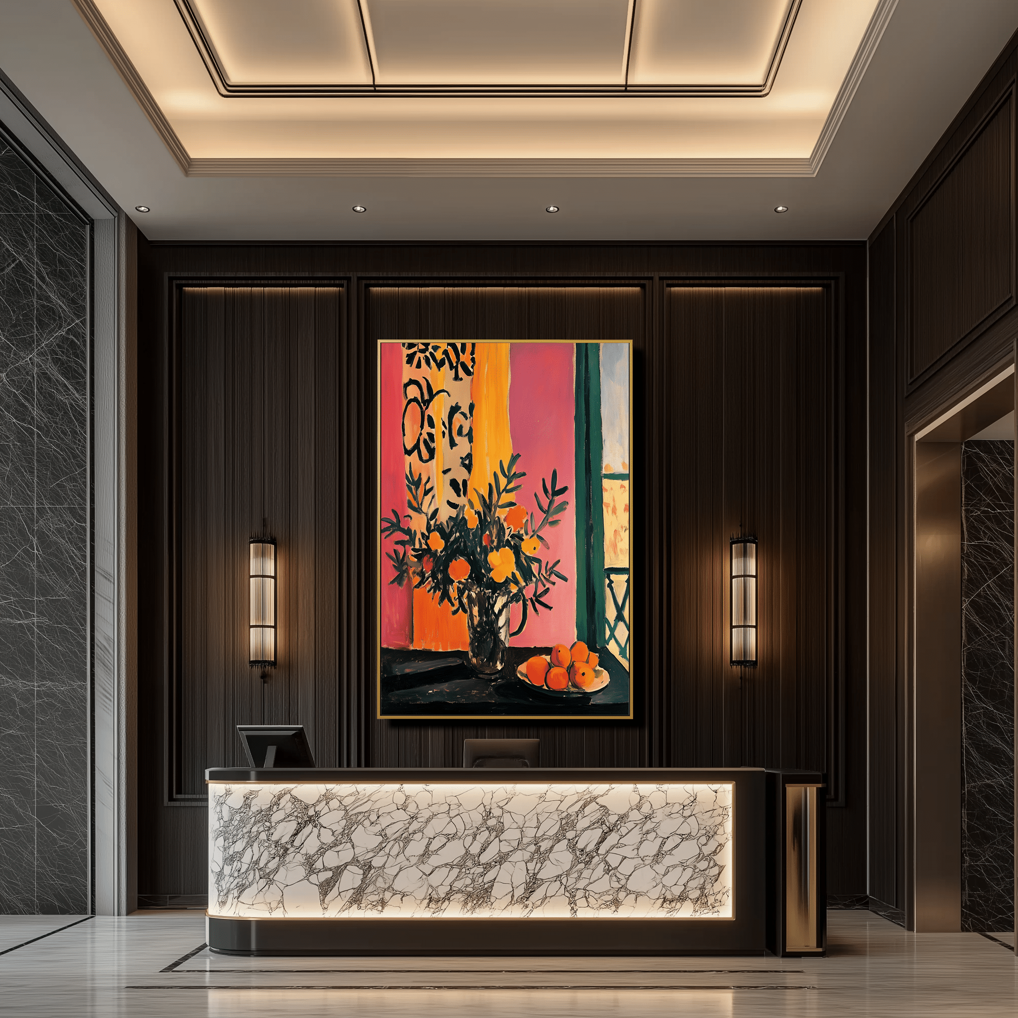 Oranges & Blooms UA - 289 - Unique Aesthetics