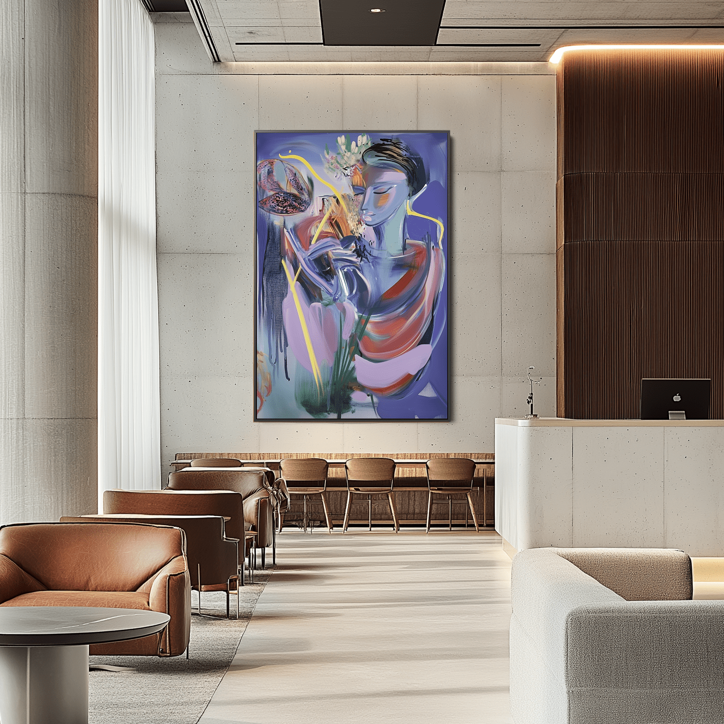 Painted in Quiet Flame UA - 1384 - Unique Aesthetics