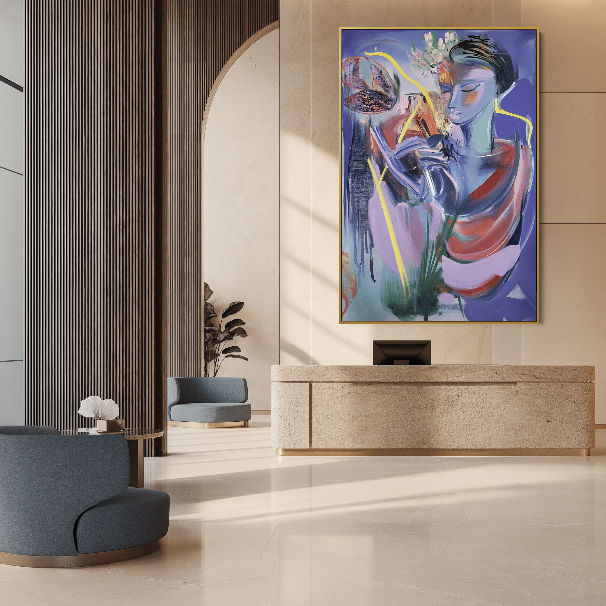 Painted in Quiet Flame UA - 1384 - Unique Aesthetics