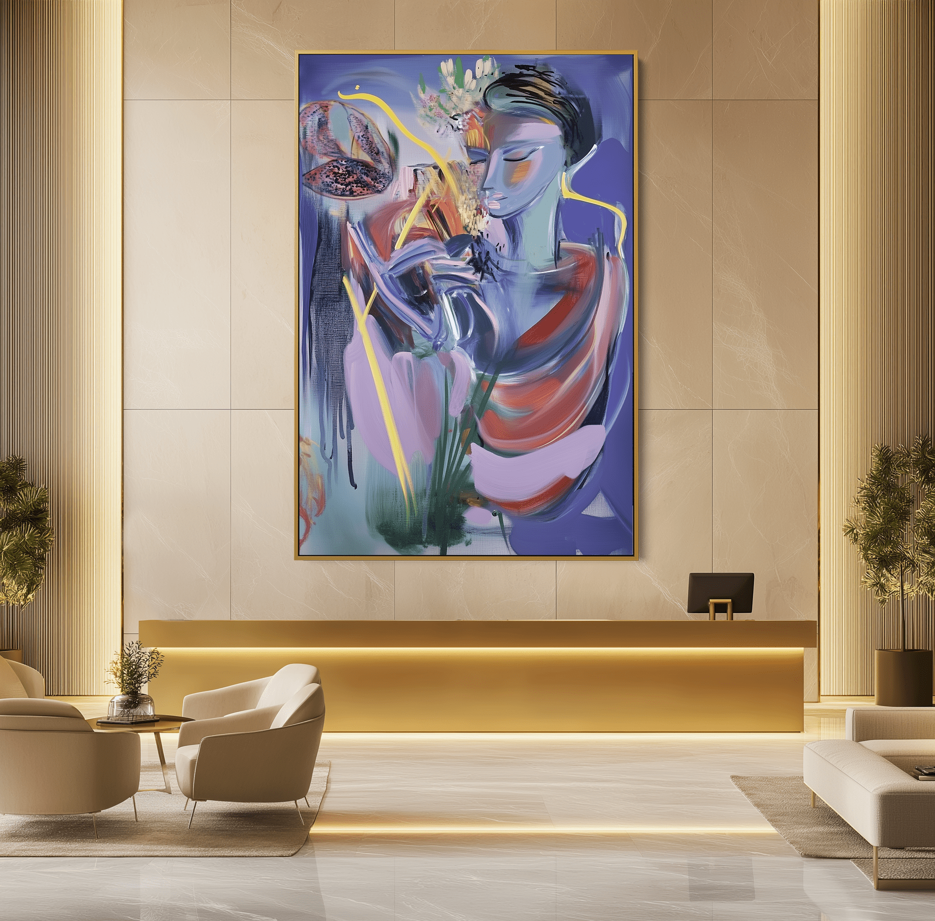 Painted in Quiet Flame UA - 1384 - Unique Aesthetics