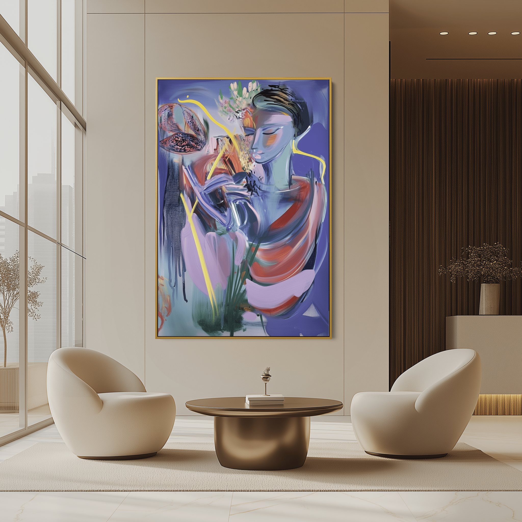 Painted in Quiet Flame UA - 1384 - Unique Aesthetics