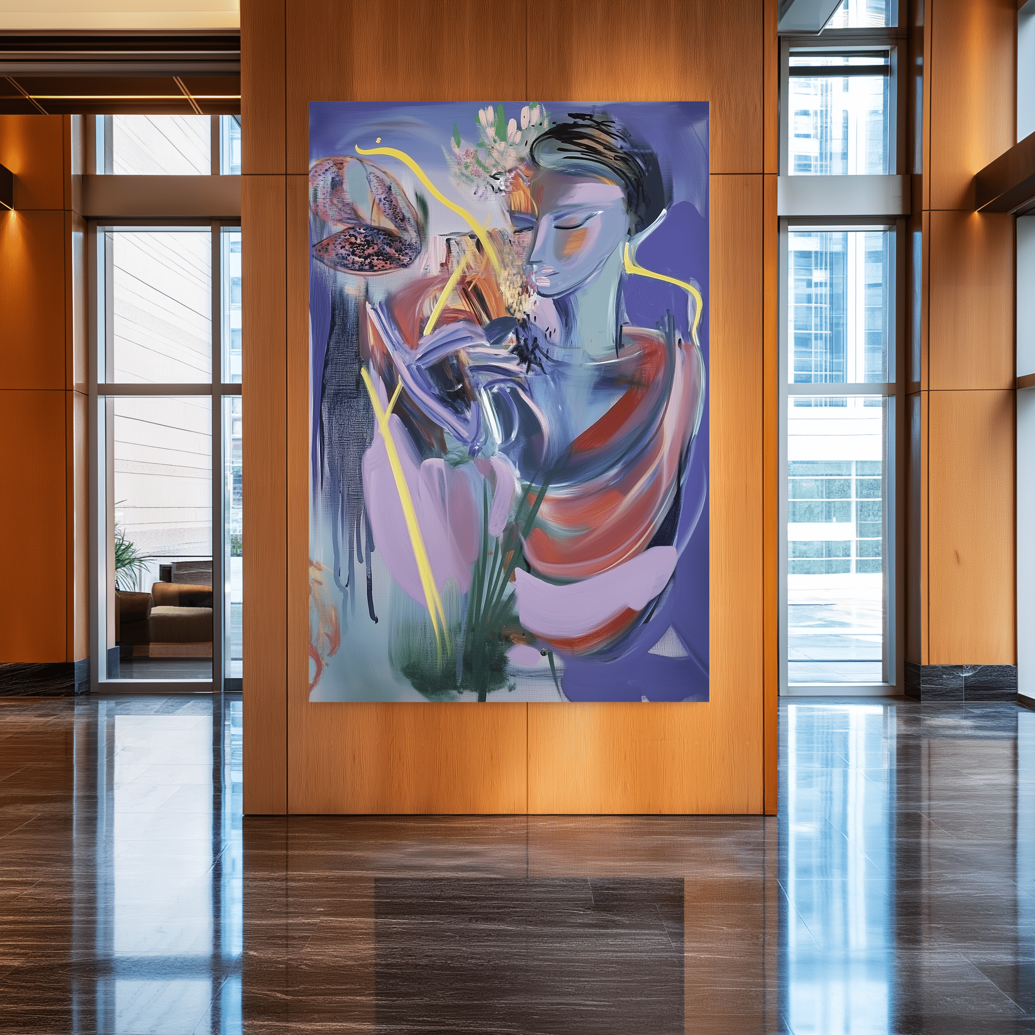 Painted in Quiet Flame UA - 1384 - Unique Aesthetics