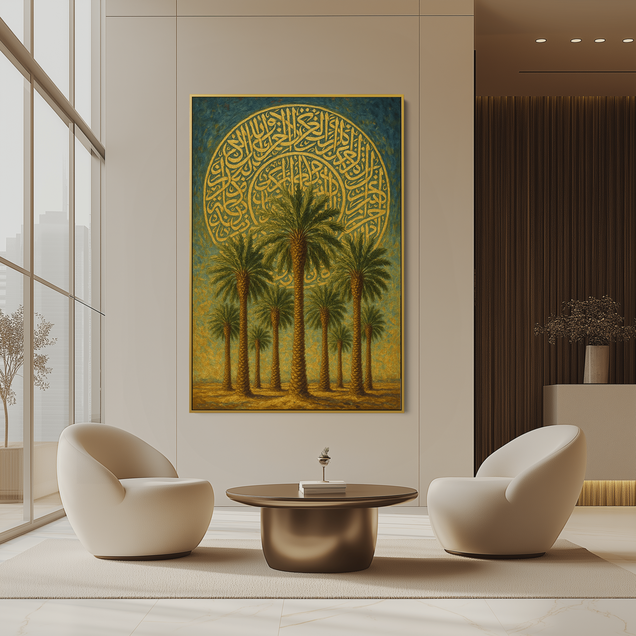 Palm Halo UA - 1457 - Unique Aesthetics