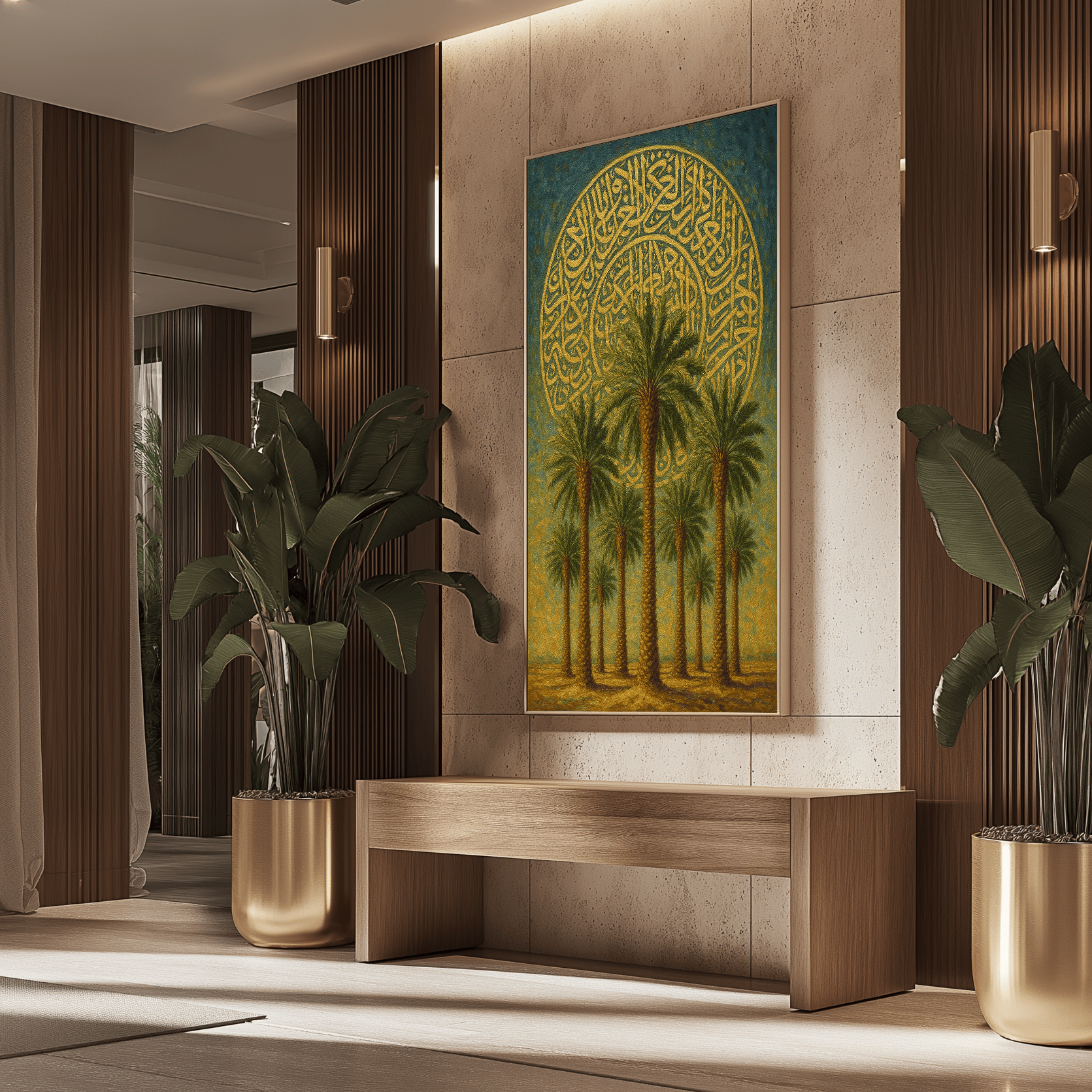 Palm Halo UA - 1457 - Unique Aesthetics