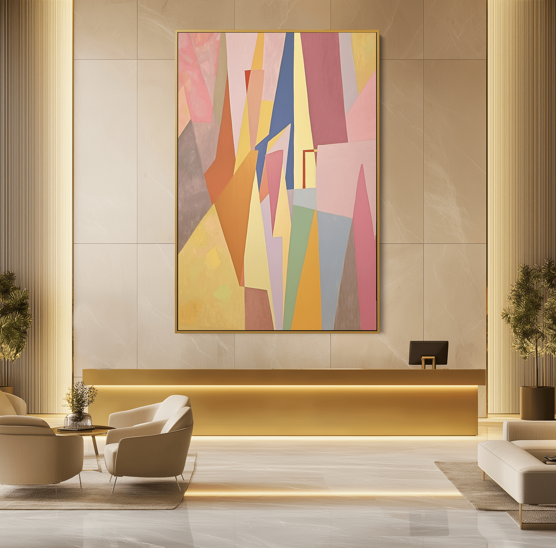 Pastel Pinnacles UA - 1289 - Unique Aesthetics