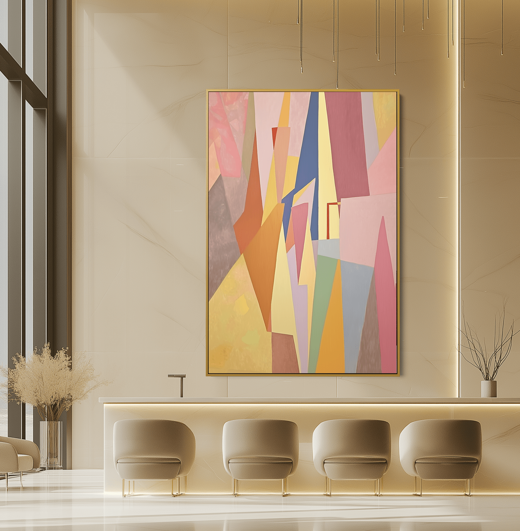 Pastel Pinnacles UA - 1289 - Unique Aesthetics