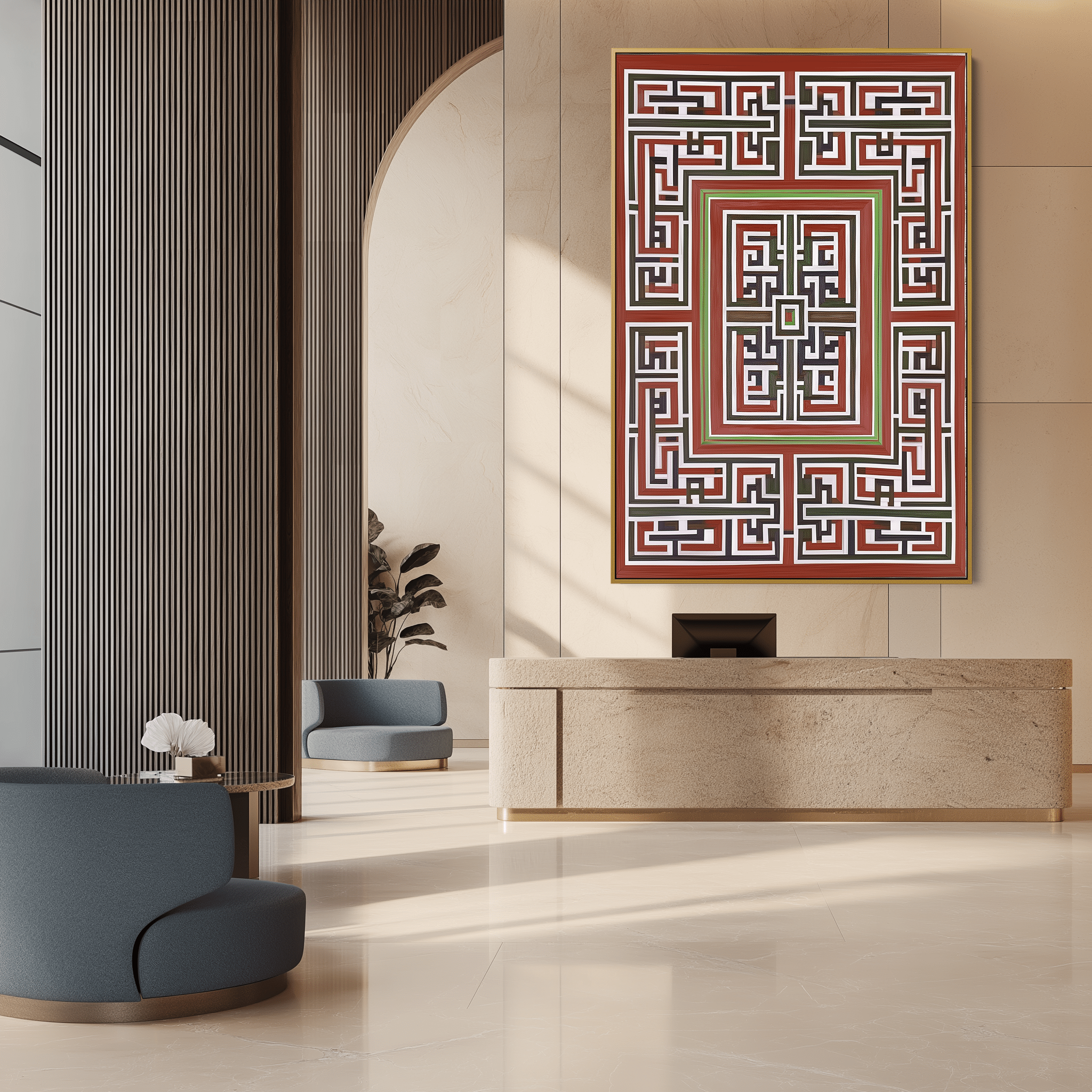 Pattern Lock UA - 1283 - Unique Aesthetics