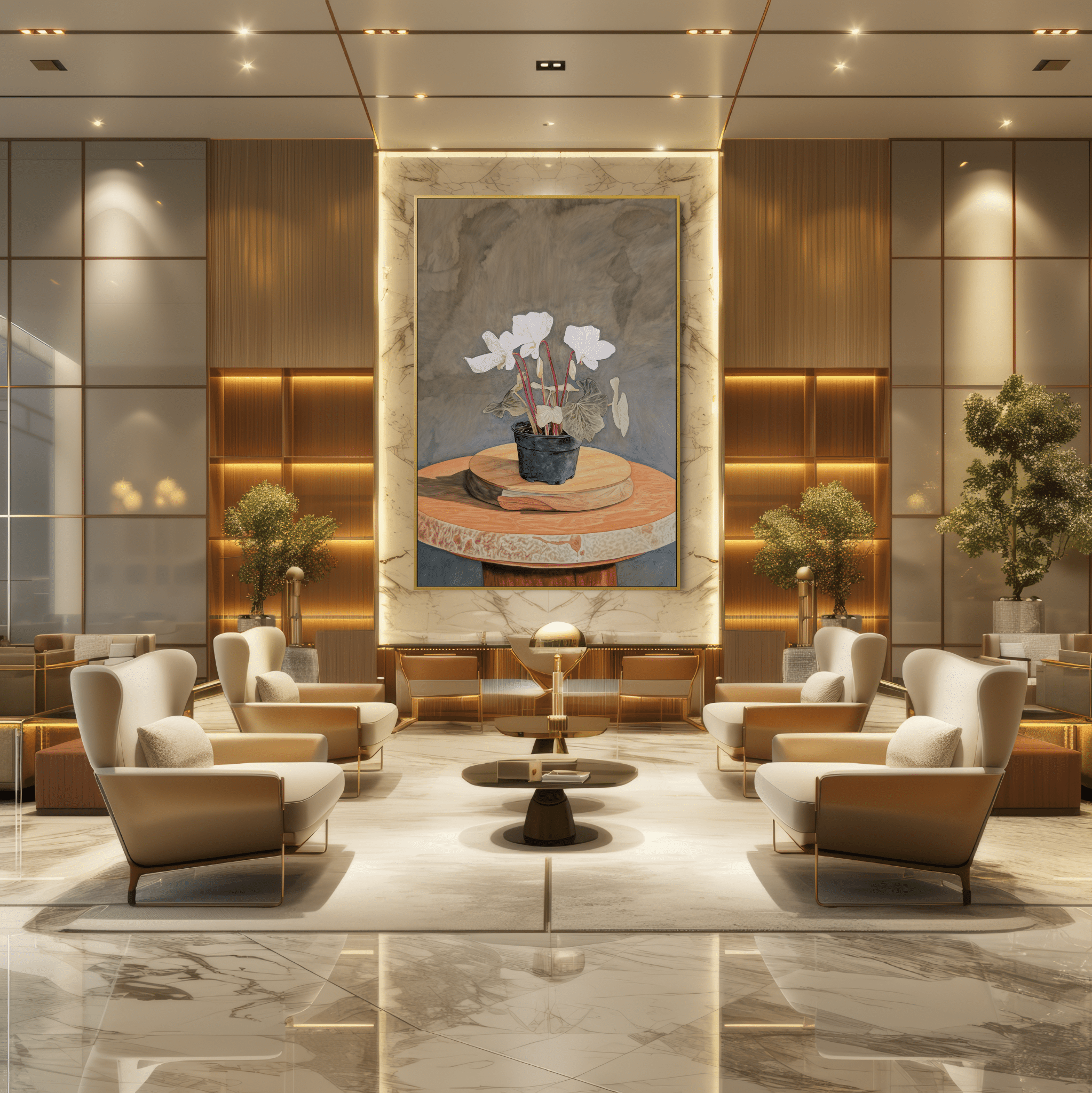 Quiet in Red Stems UA - 957 - Unique Aesthetics