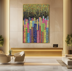 Rainfall of Signals UA - 1349 - Unique Aesthetics