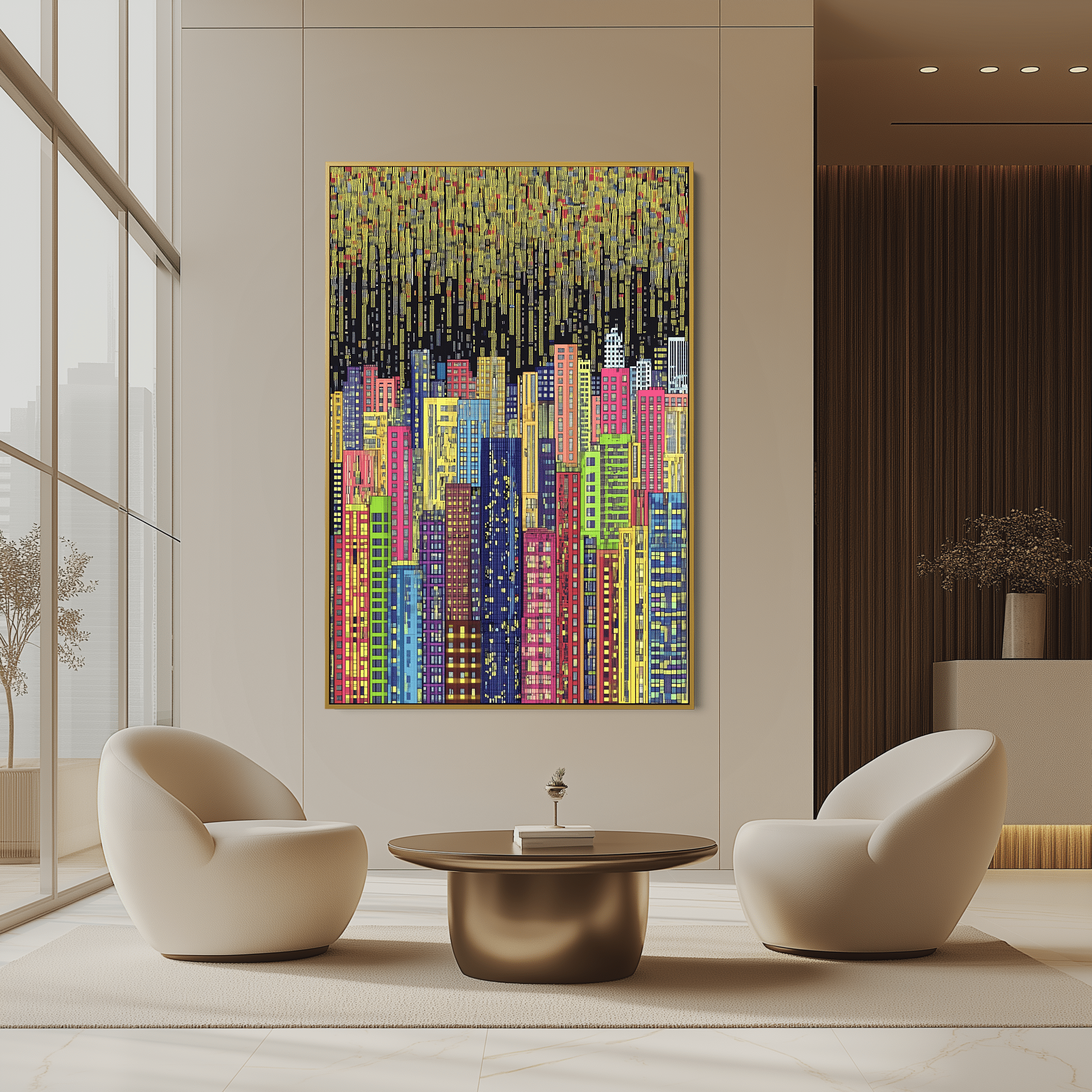 Rainfall of Signals UA - 1349 - Unique Aesthetics