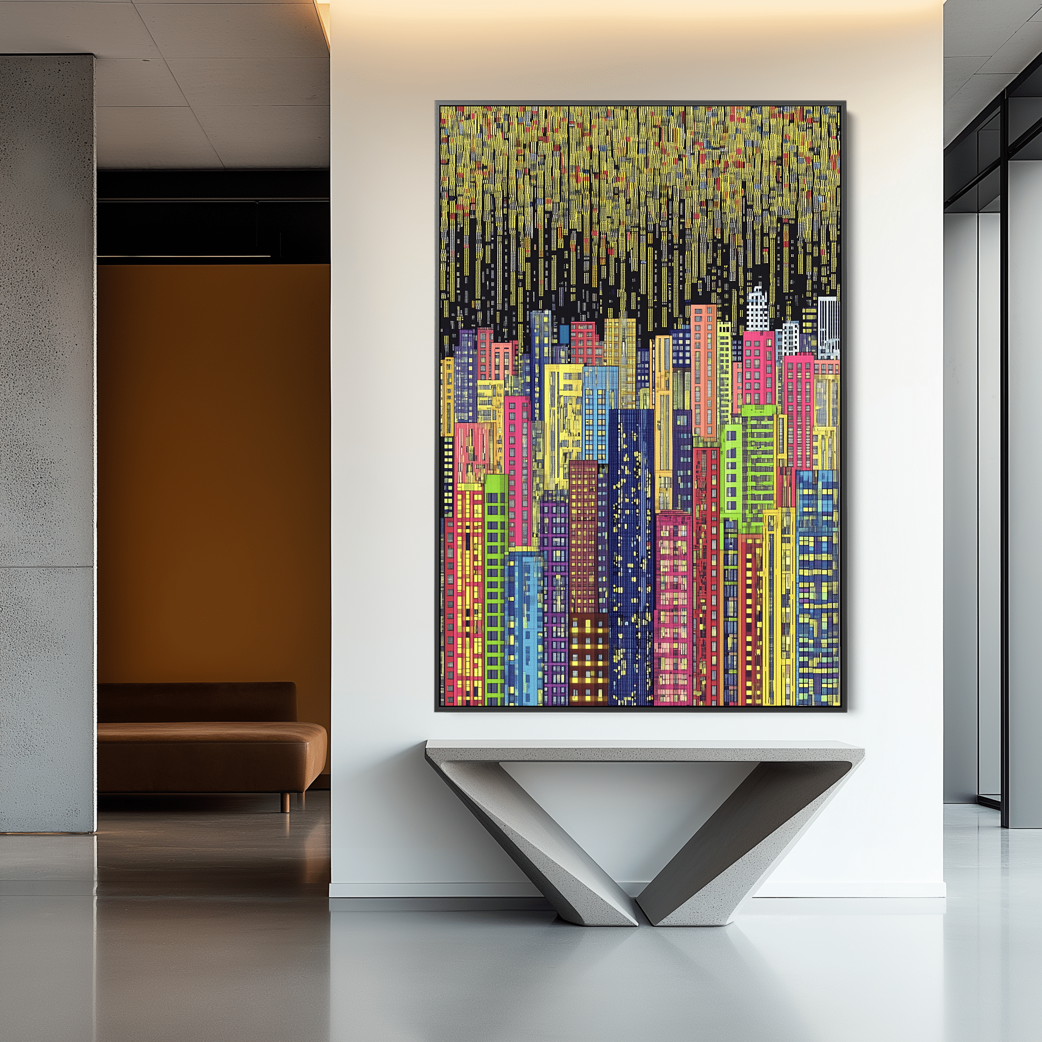 Rainfall of Signals UA - 1349 - Unique Aesthetics