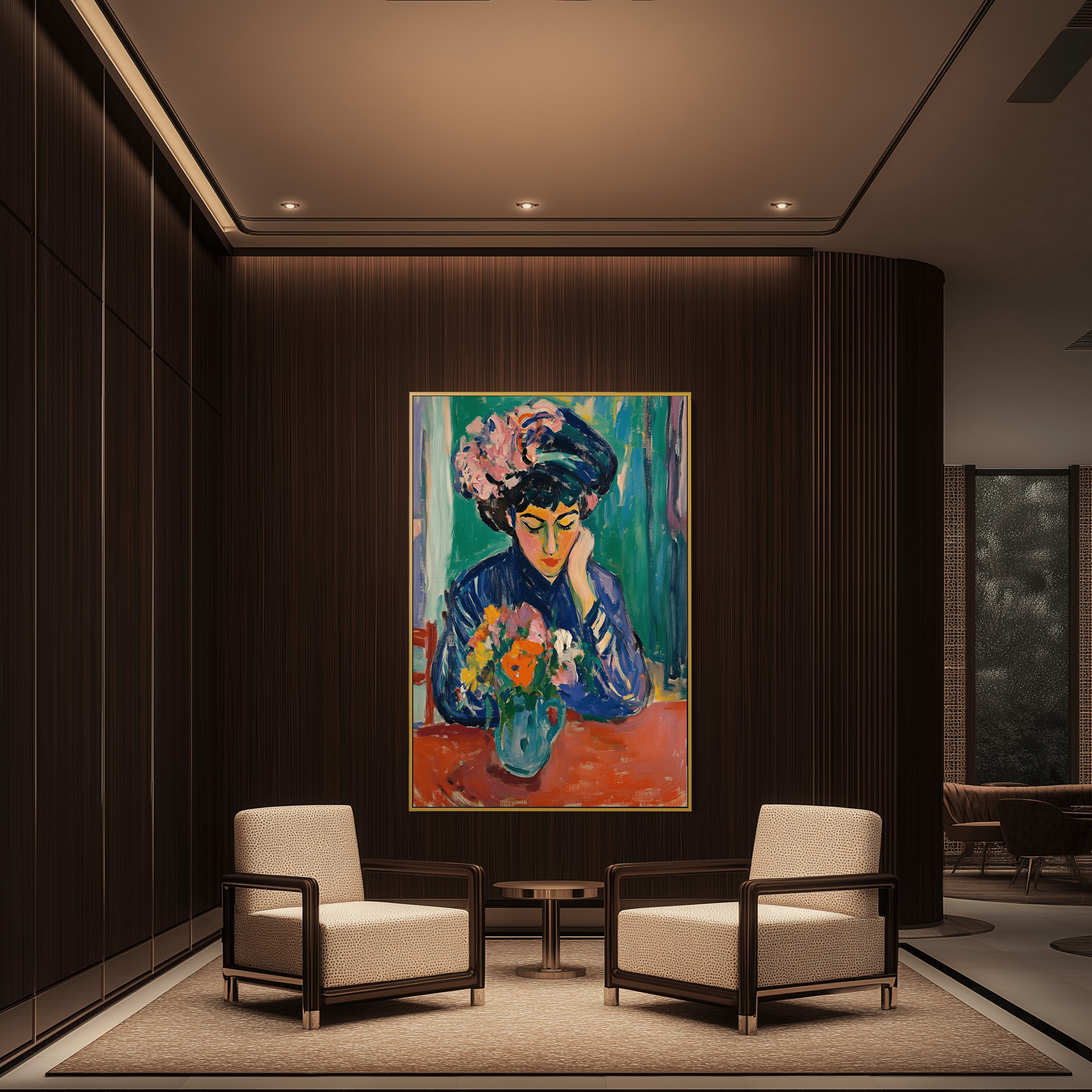 Reflections in Blue UA - 278 - Unique Aesthetics