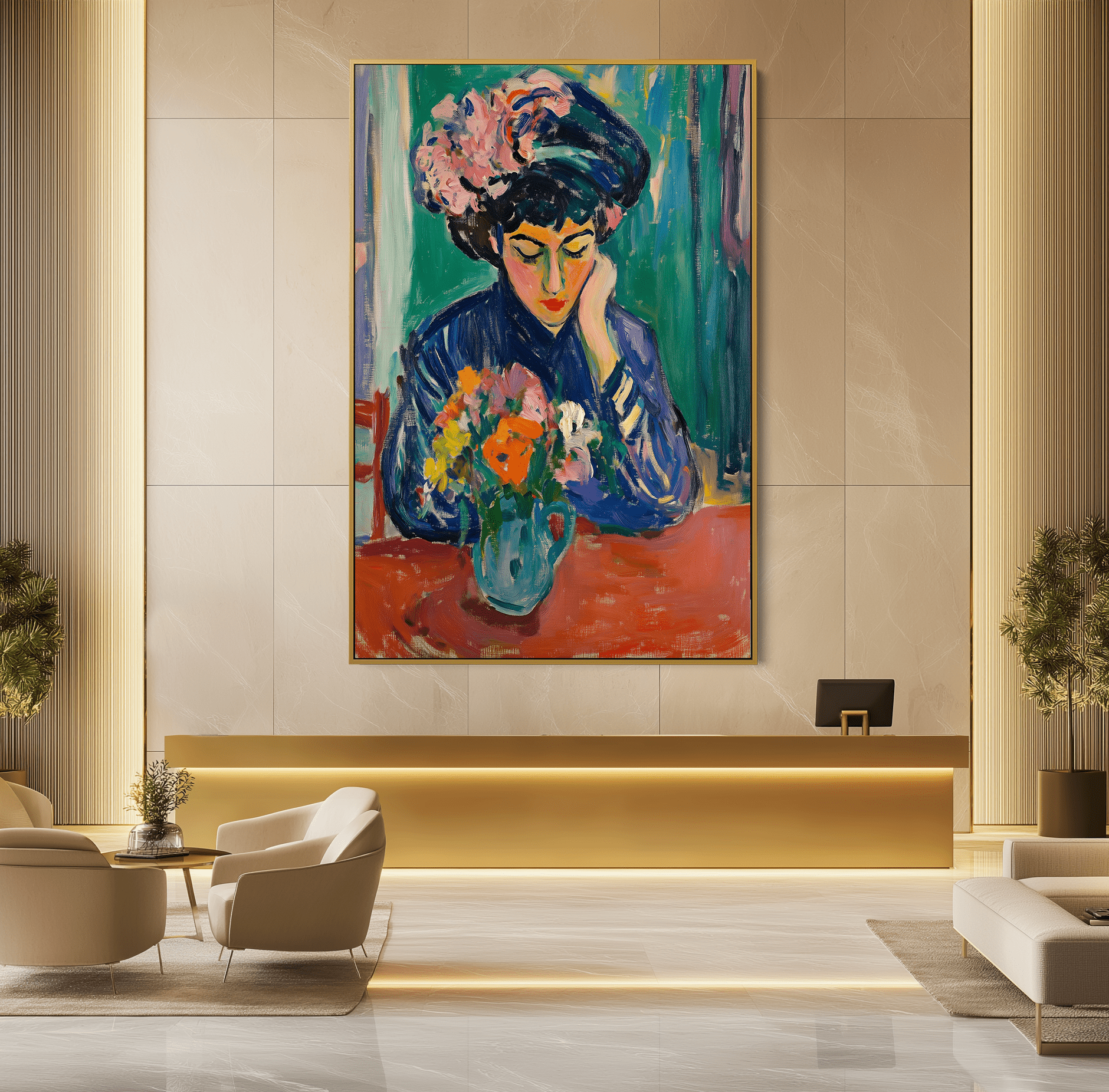 Reflections in Blue UA - 278 - Unique Aesthetics