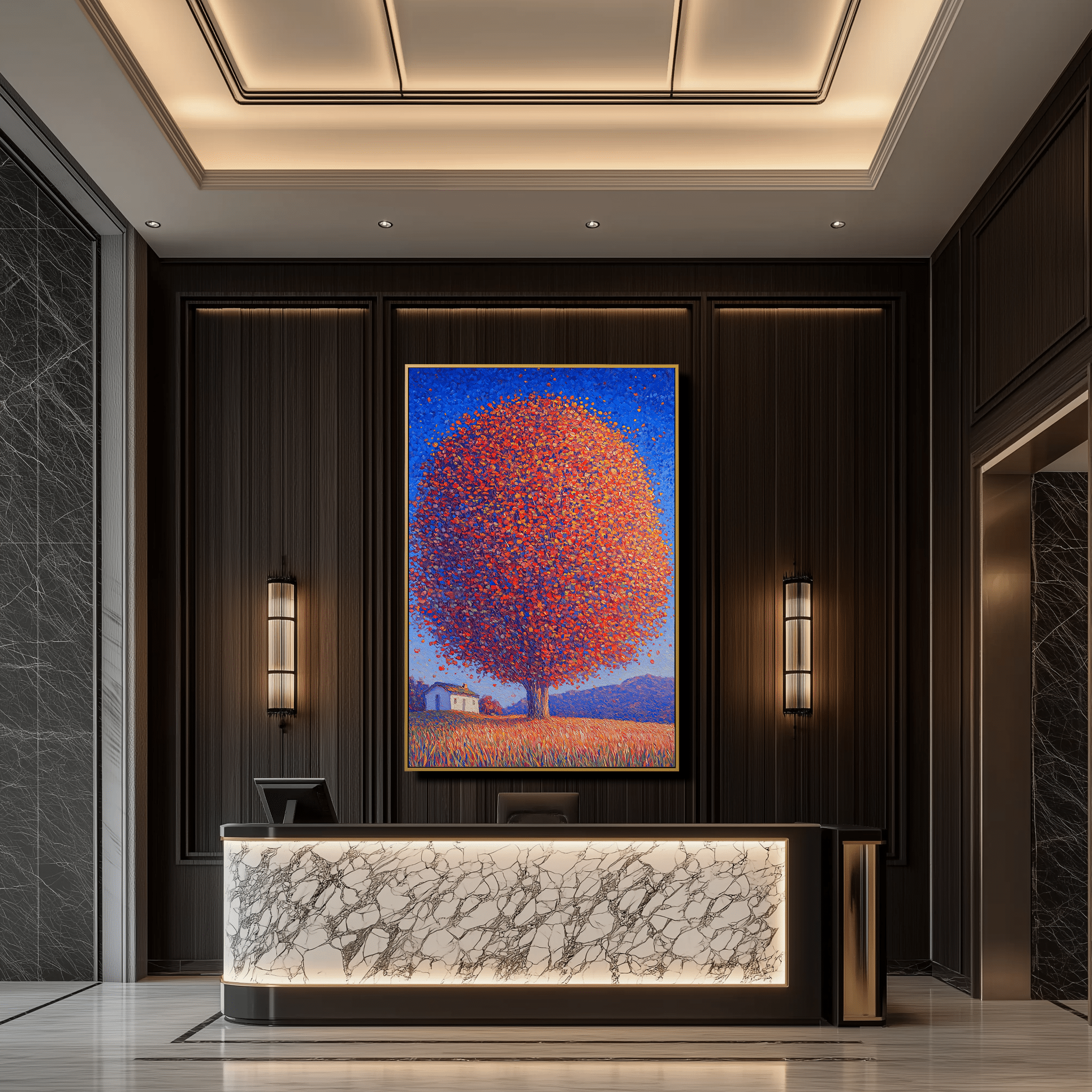 Saffron Stillness UA - 673 - Unique Aesthetics