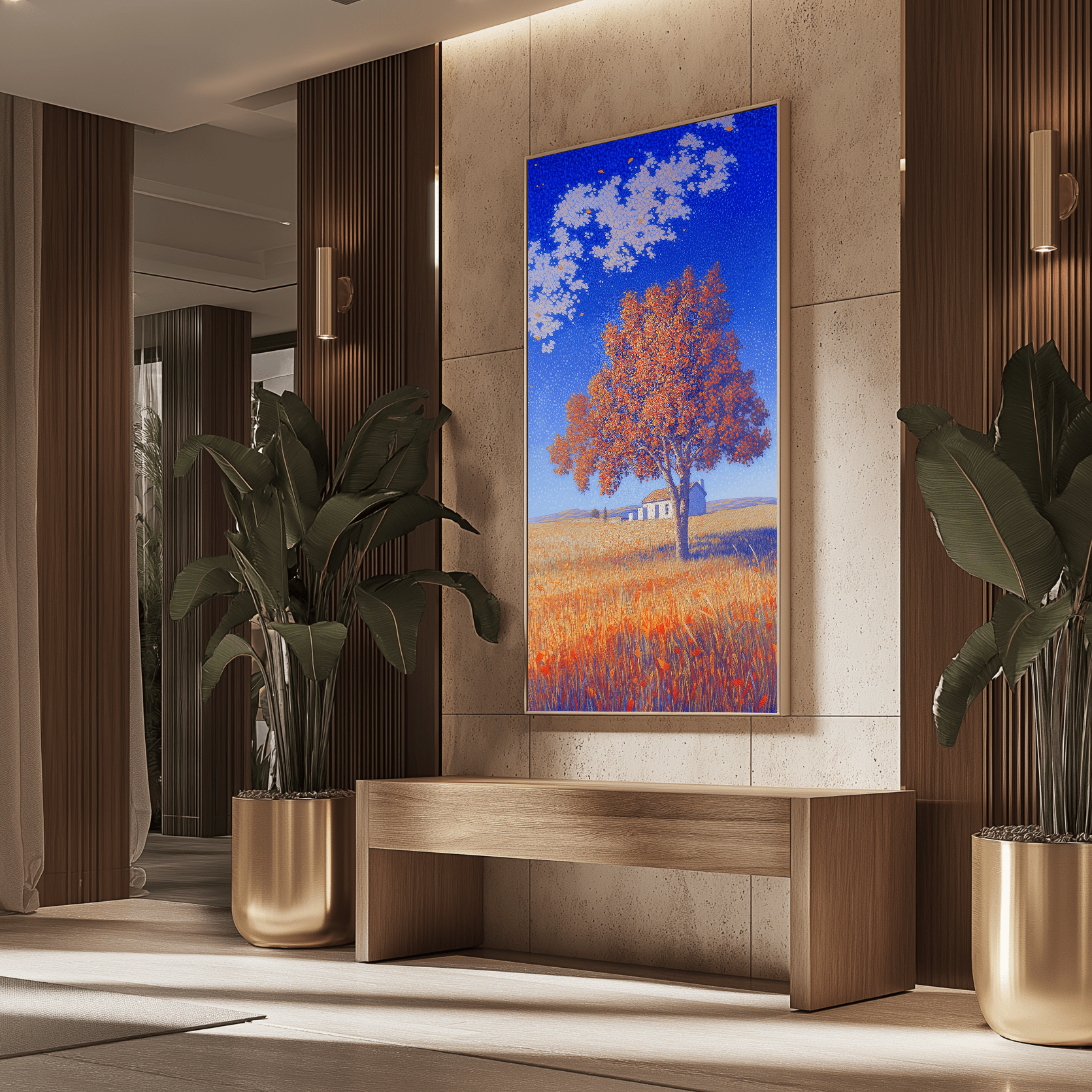 Saffron Stillness UA - 674 - Unique Aesthetics