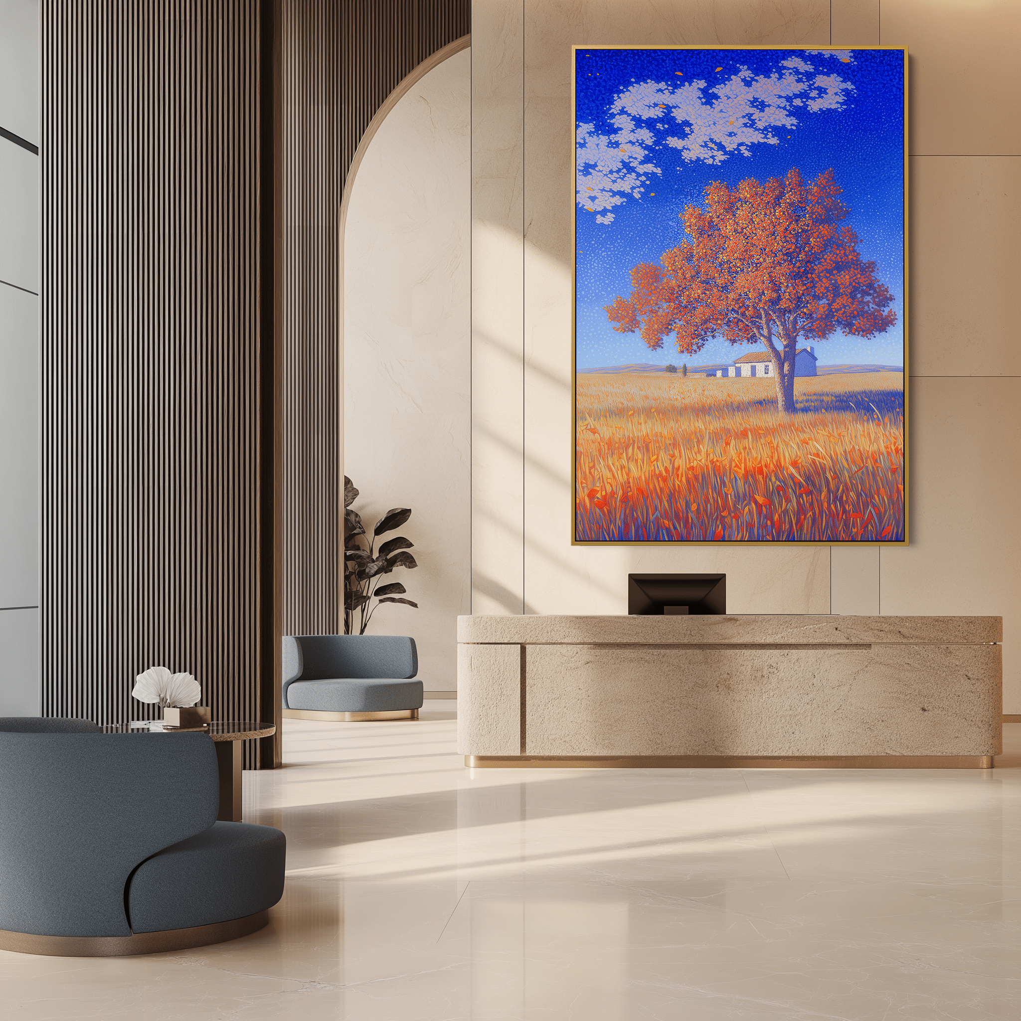 Saffron Stillness UA - 674 - Unique Aesthetics