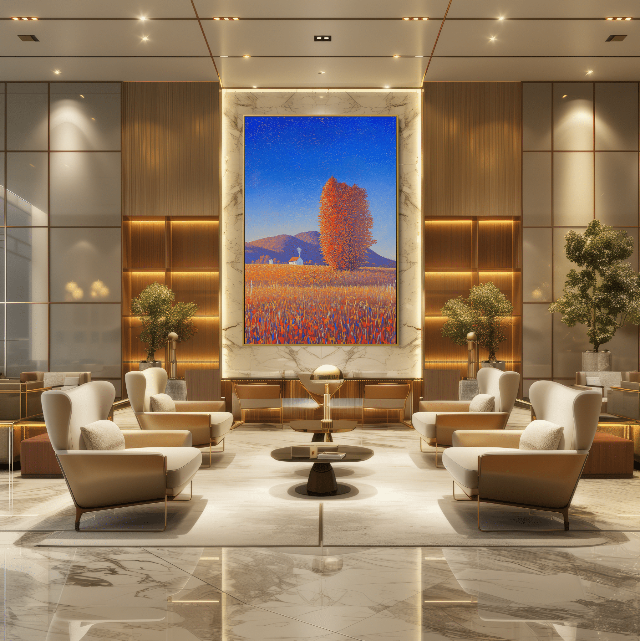 Saffron Stillness UA - 676 - Unique Aesthetics