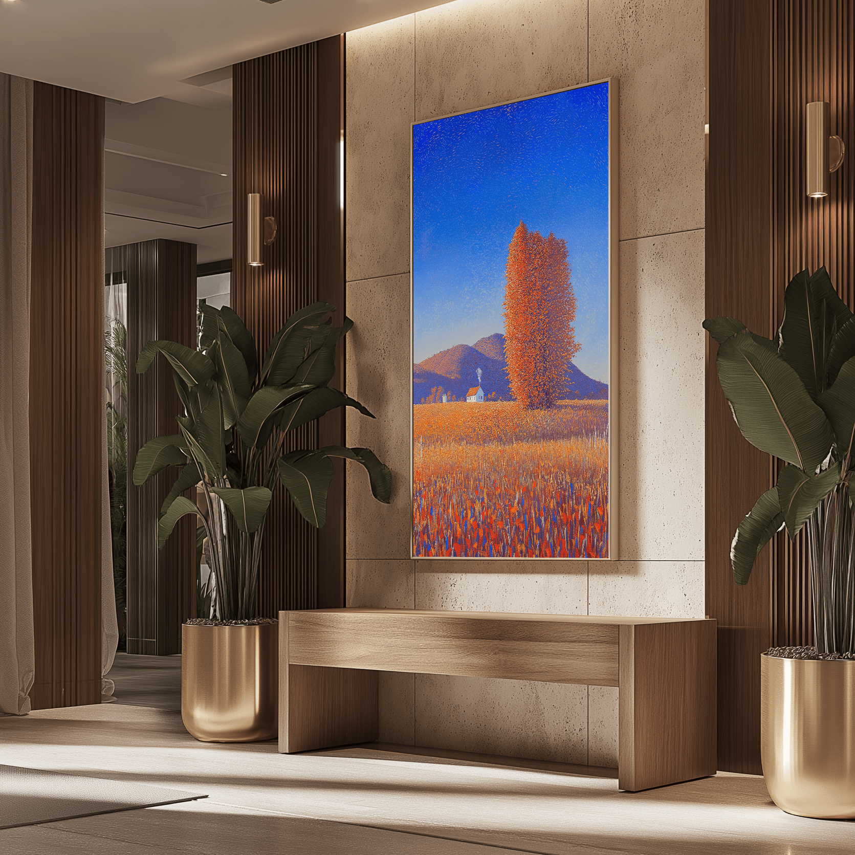 Saffron Stillness UA - 676 - Unique Aesthetics