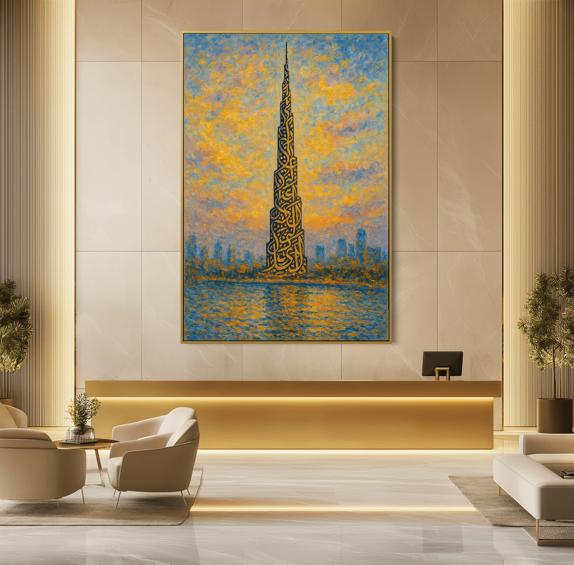 Scripted Skyline UA - 1464 - Unique Aesthetics