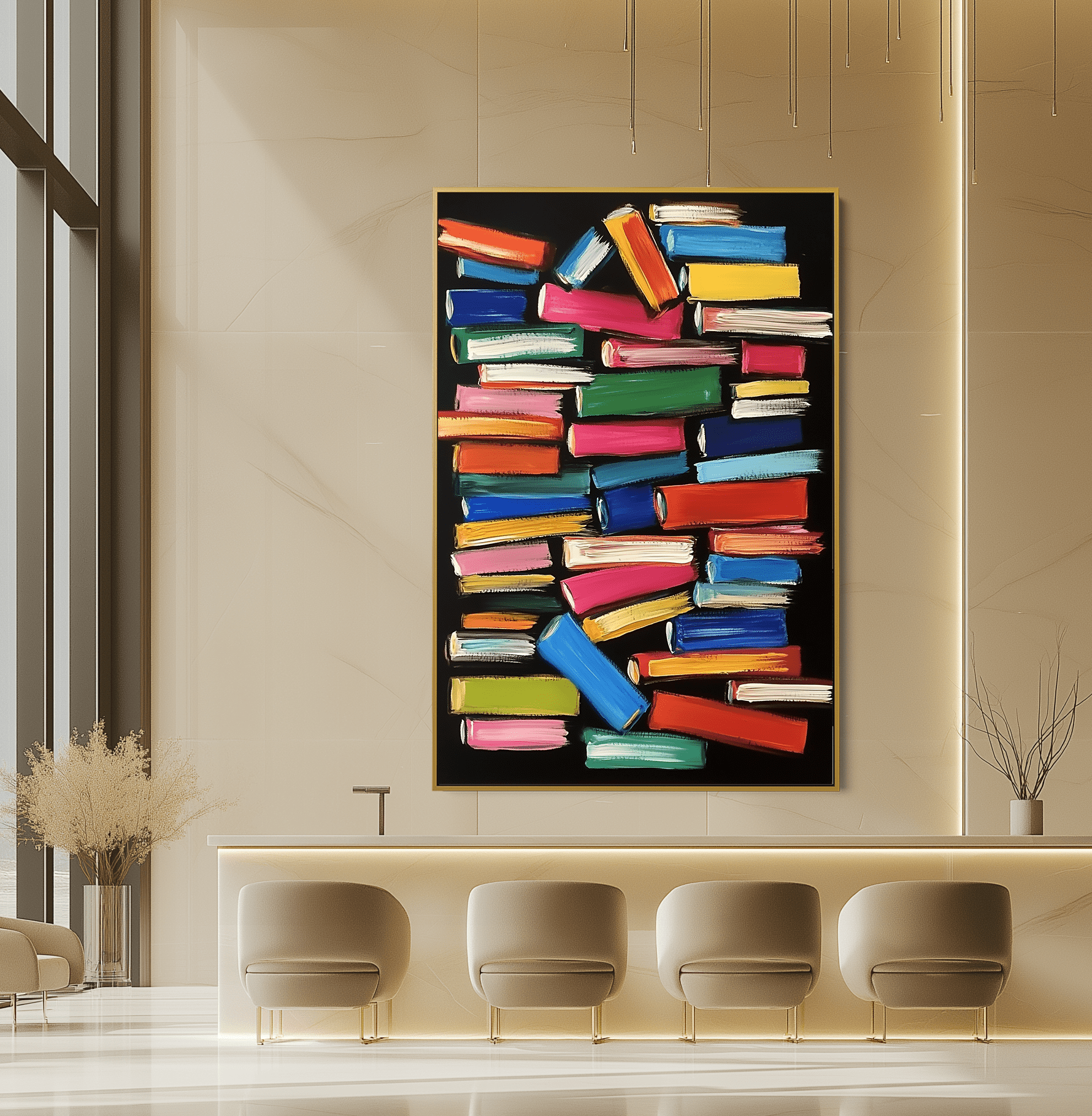 Shelved Like Fireworks UA - 1196 - Unique Aesthetics