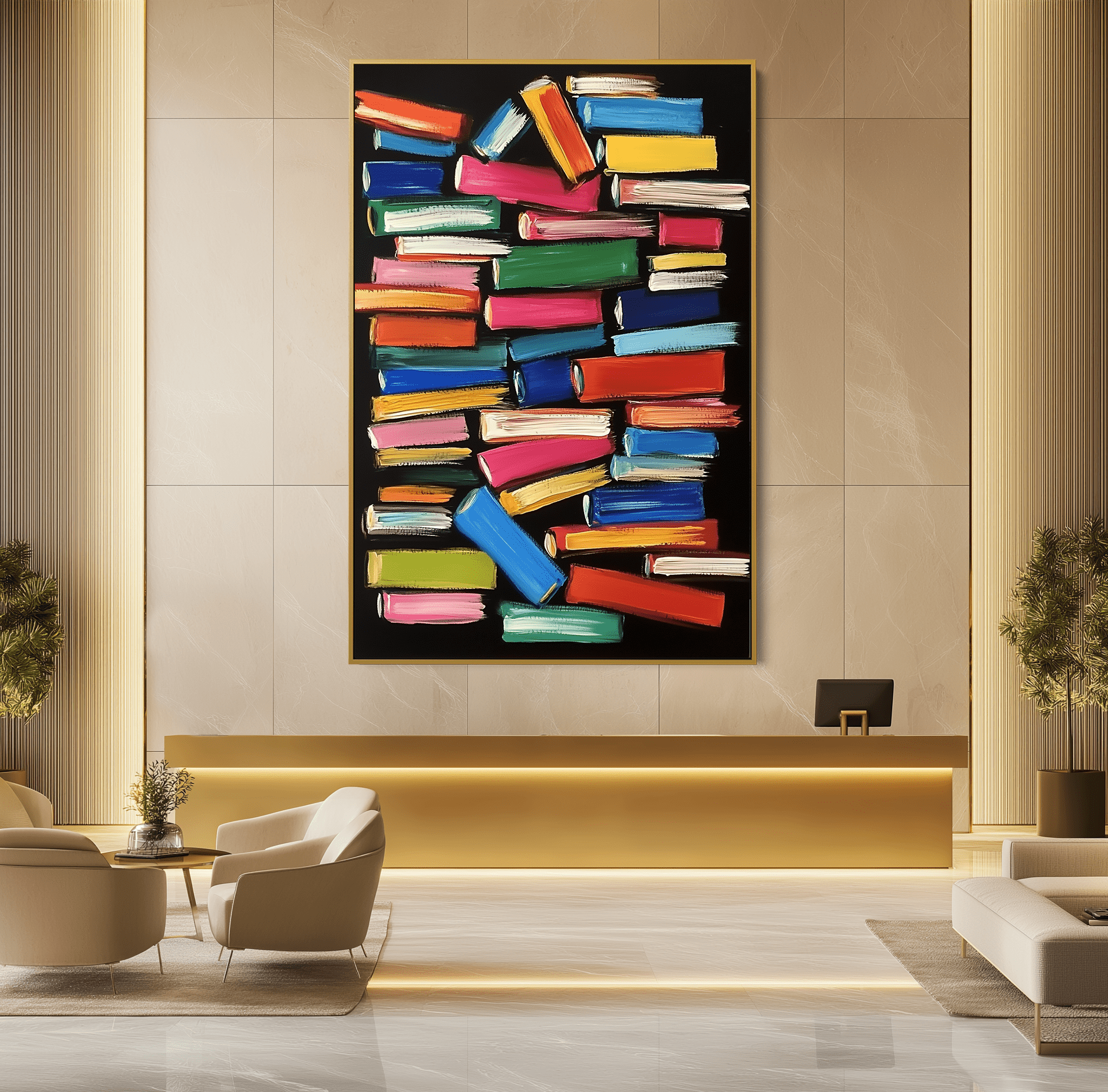 Shelved Like Fireworks UA - 1196 - Unique Aesthetics