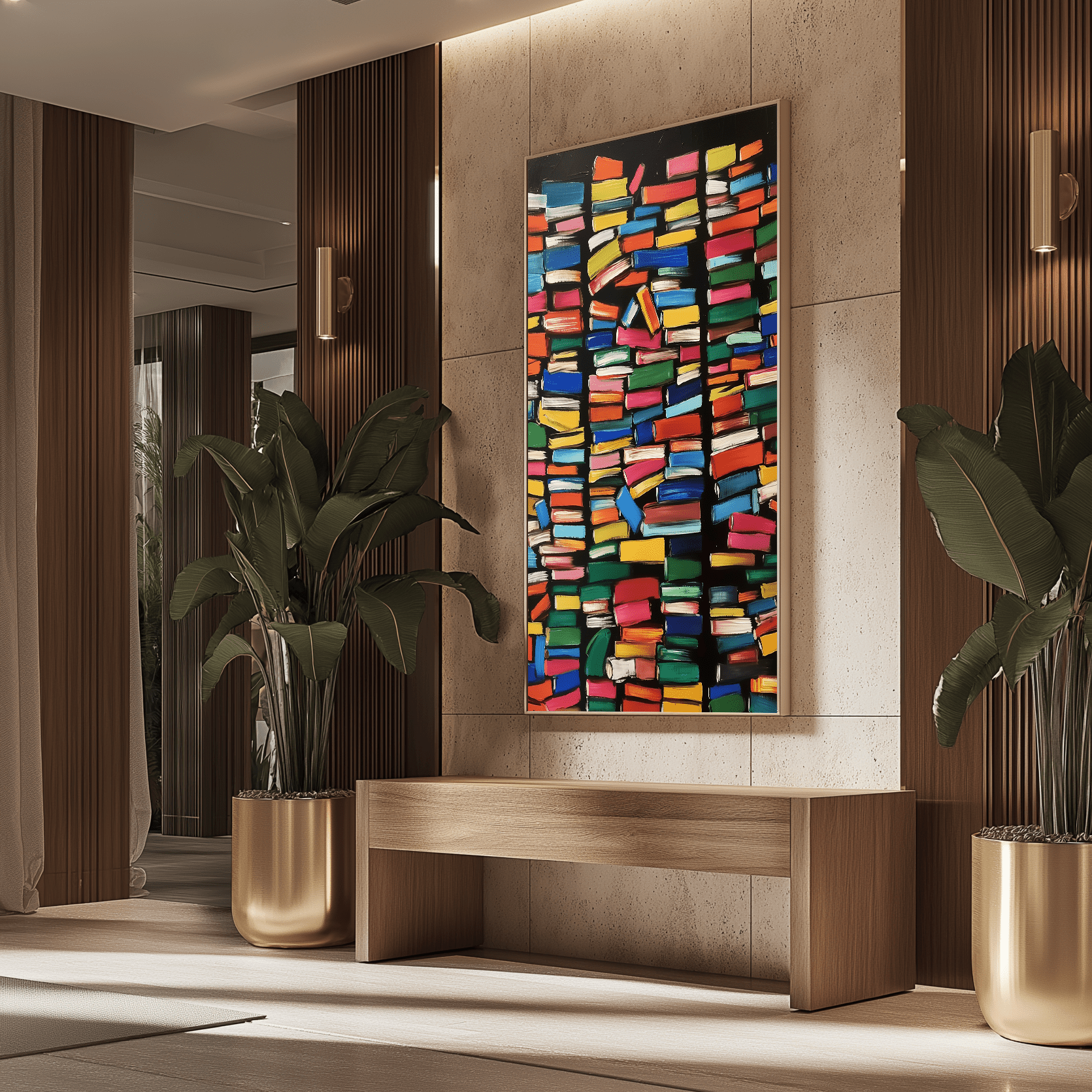 Shelved Like Fireworks UA - 1197 - Unique Aesthetics