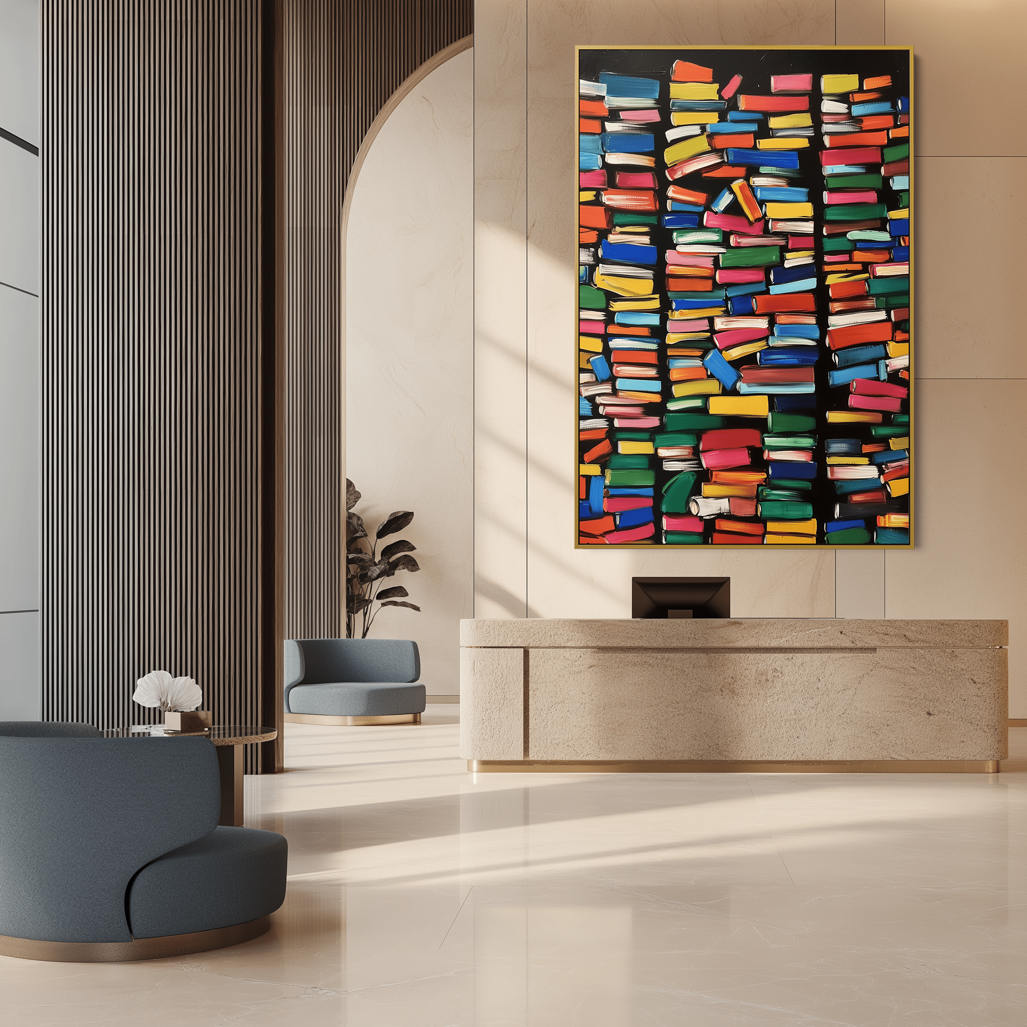 Shelved Like Fireworks UA - 1197 - Unique Aesthetics