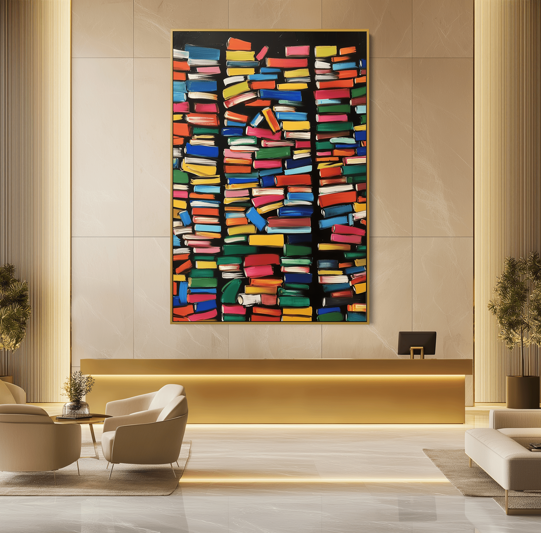 Shelved Like Fireworks UA - 1197 - Unique Aesthetics