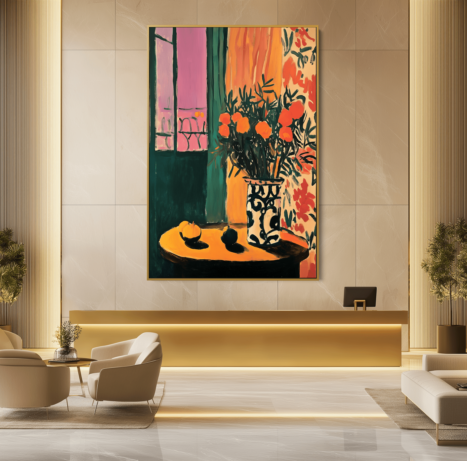 Sunset Blooms UA - 288 - Unique Aesthetics