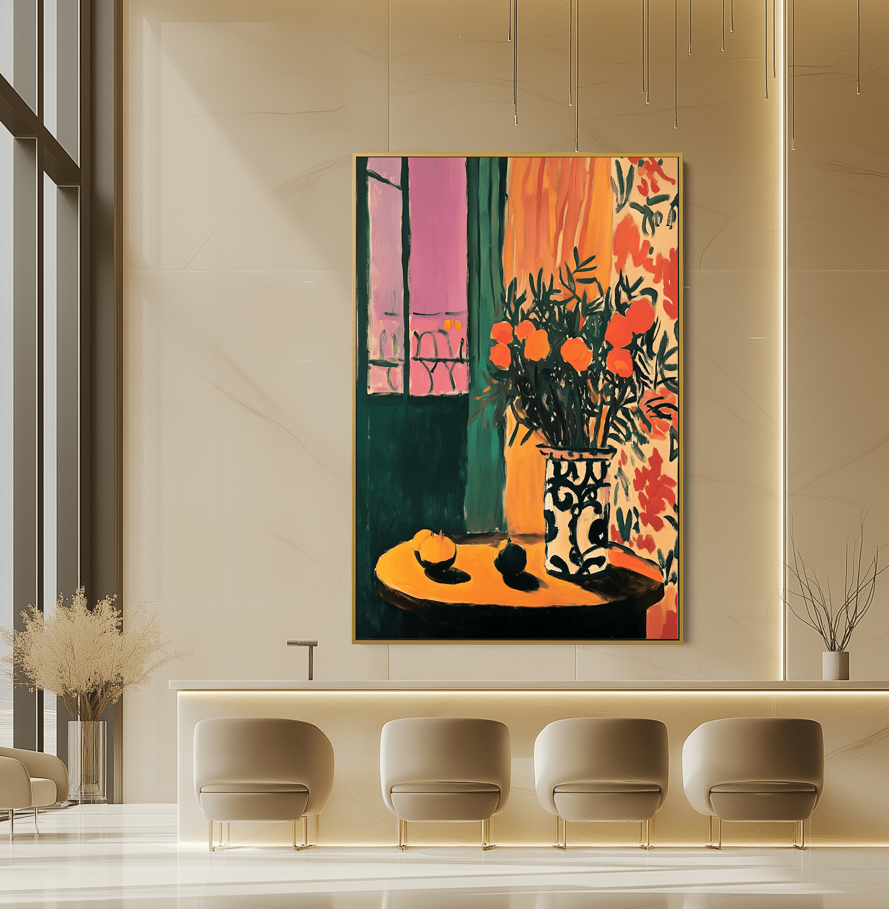 Sunset Blooms UA - 288 - Unique Aesthetics