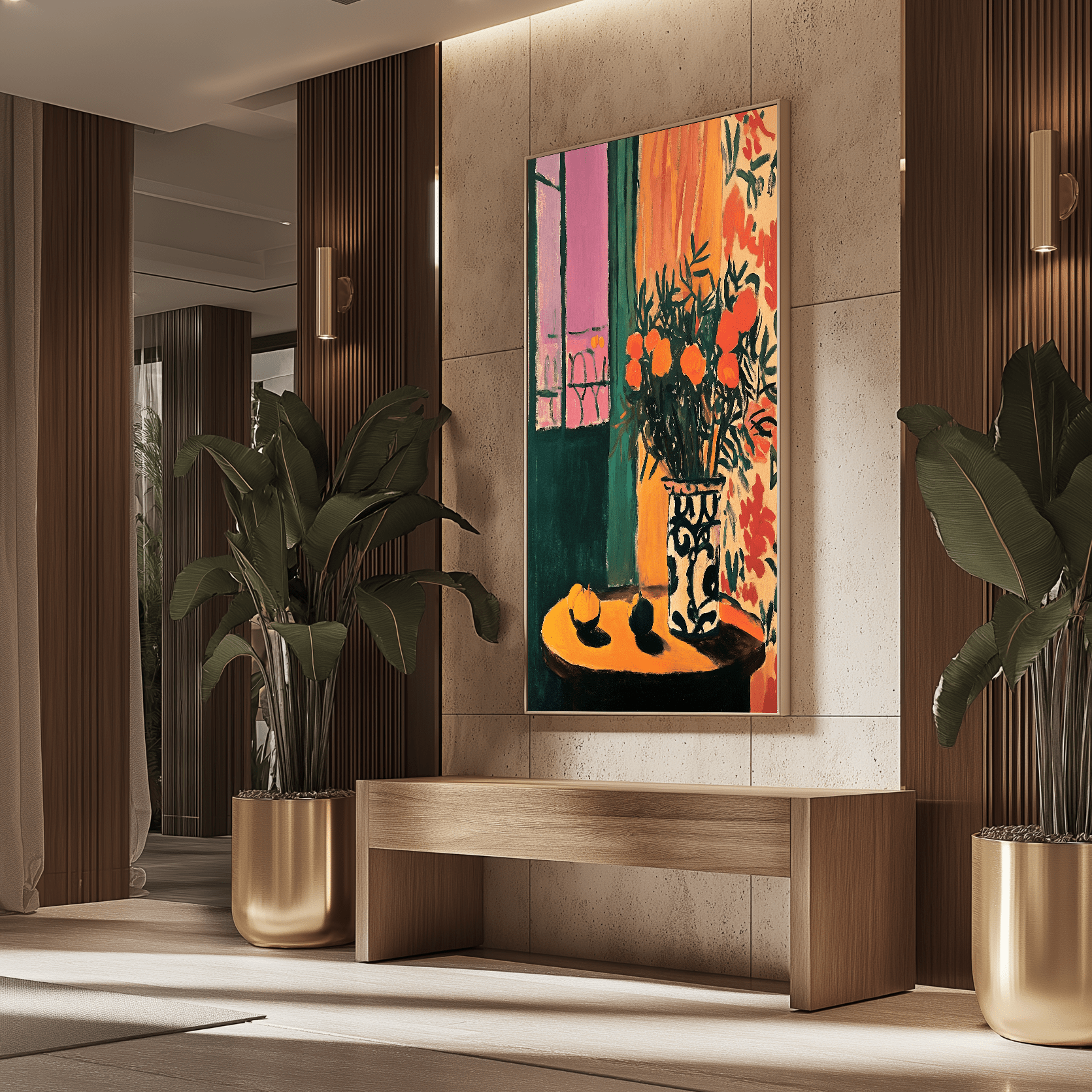 Sunset Blooms UA - 288 - Unique Aesthetics