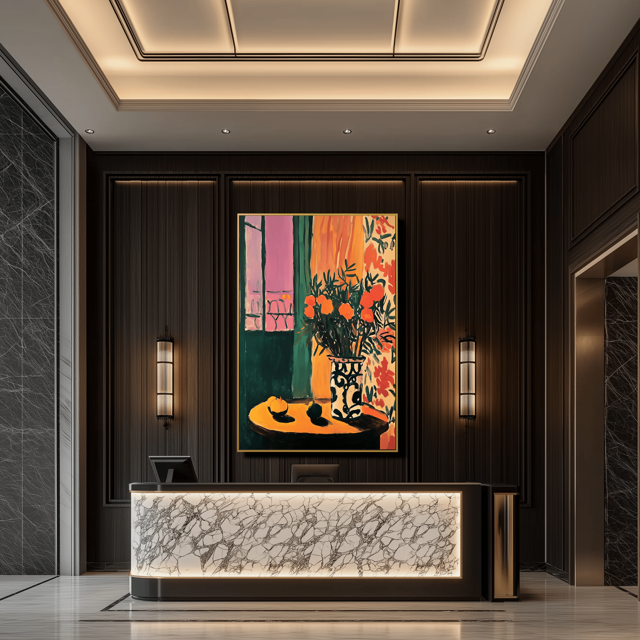 Sunset Blooms UA - 288 - Unique Aesthetics