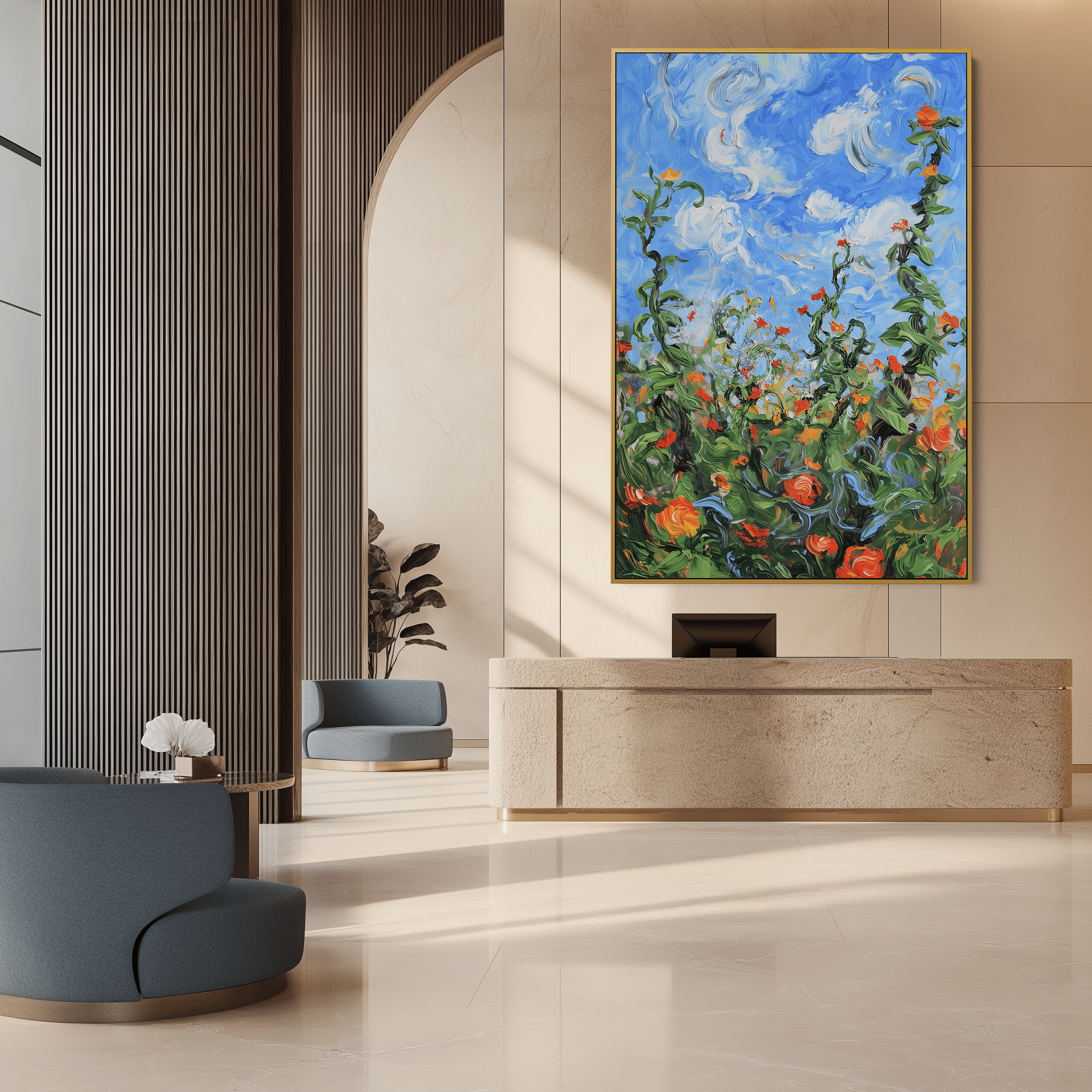 Swirled into Sky UA - 963 - Unique Aesthetics