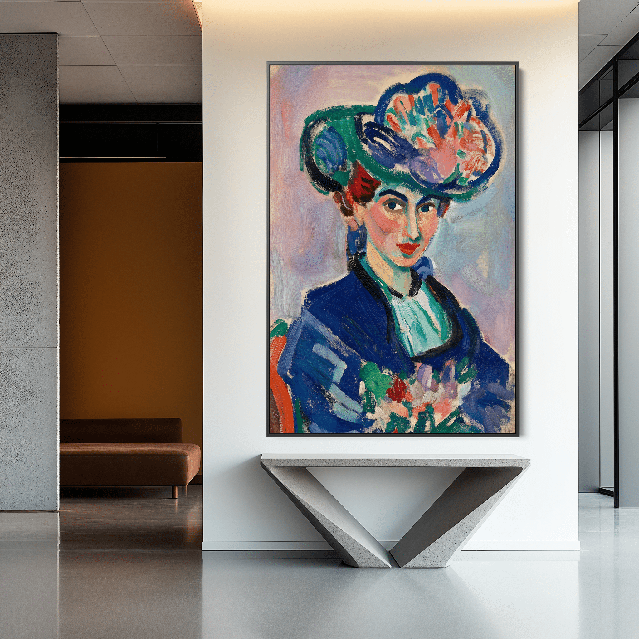 The Lady in Blue UA - 282 - Unique Aesthetics