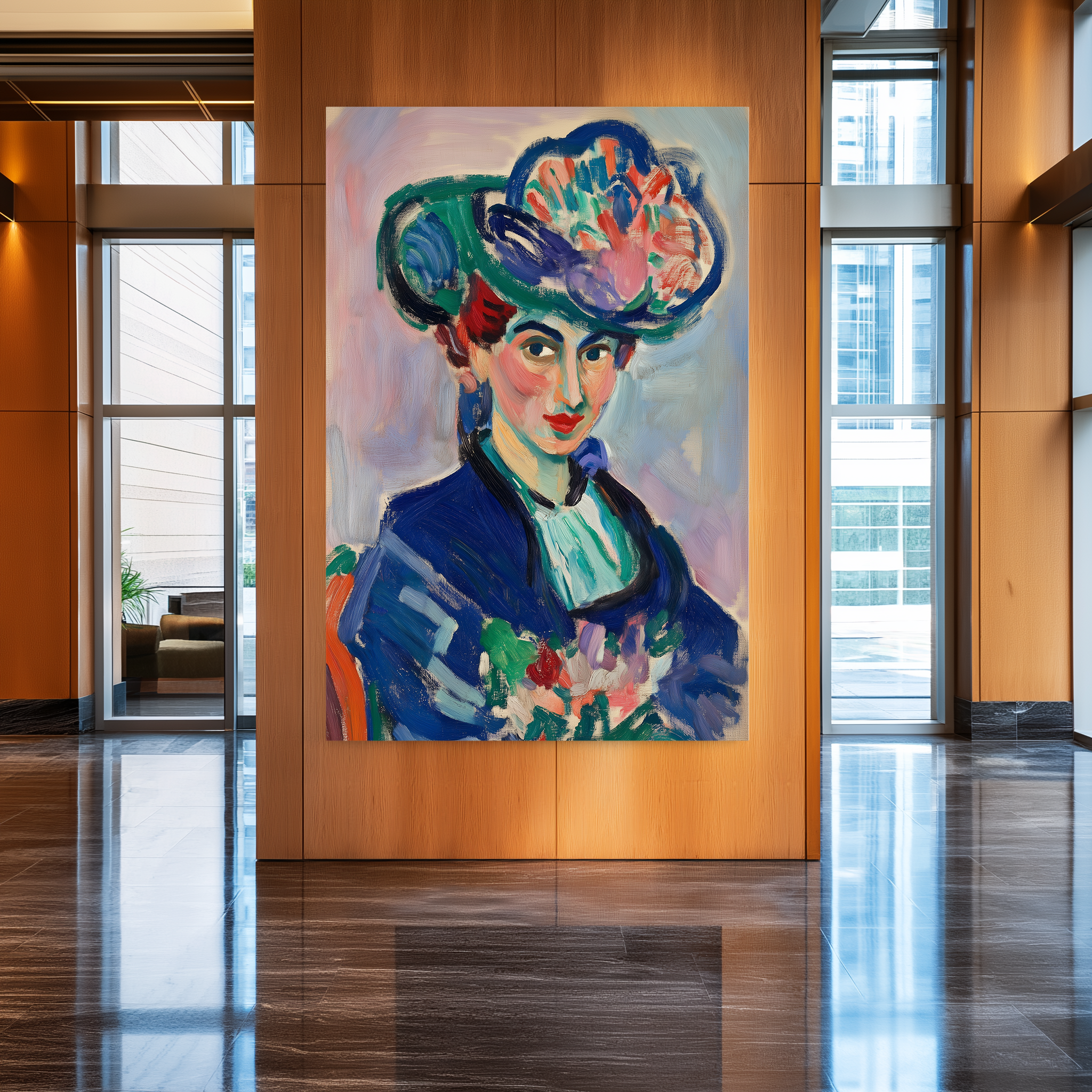 The Lady in Blue UA - 282 - Unique Aesthetics