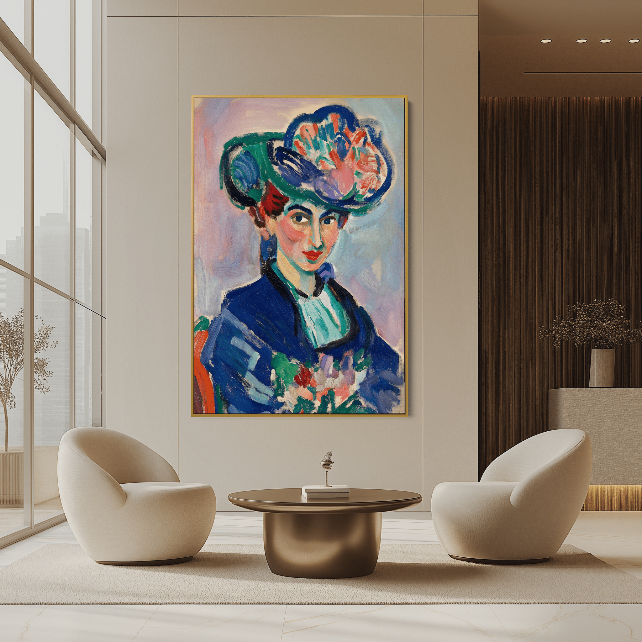 The Lady in Blue UA - 282 - Unique Aesthetics