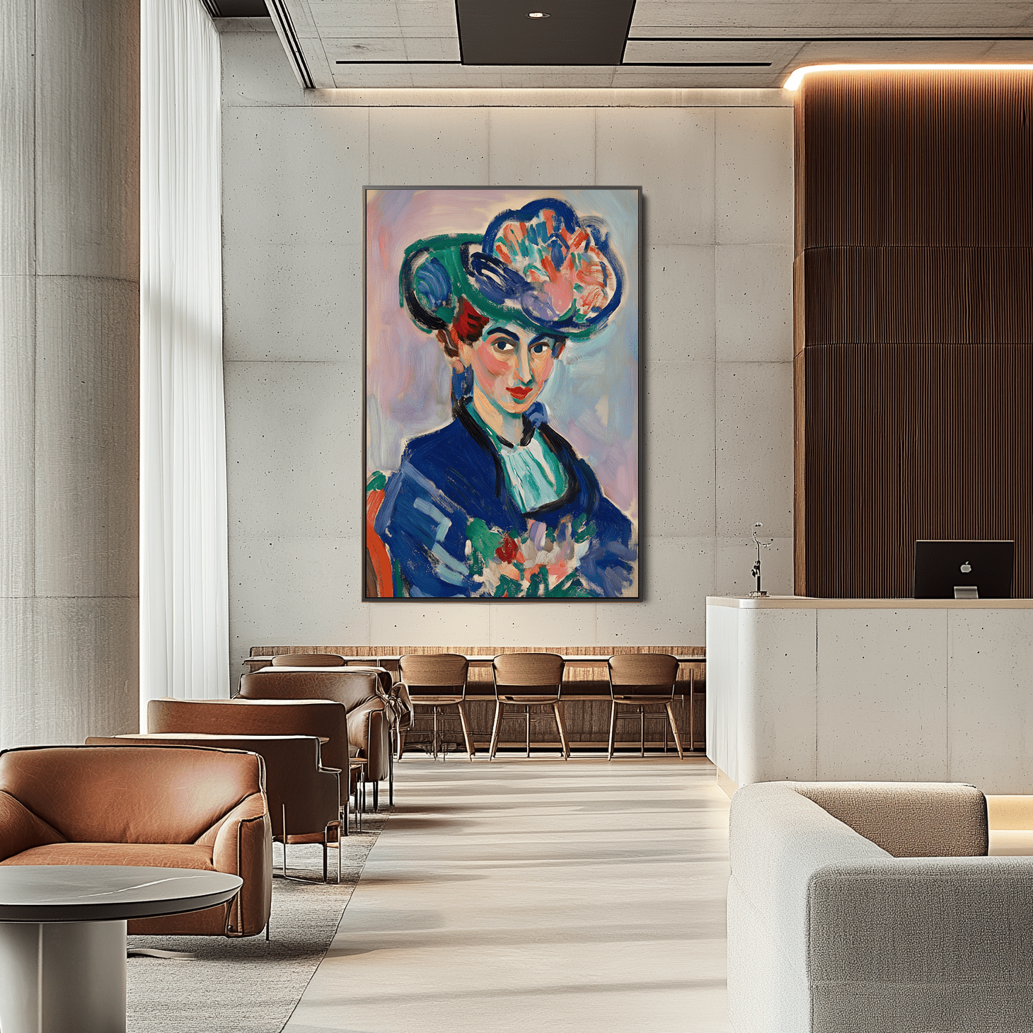 The Lady in Blue UA - 282 - Unique Aesthetics