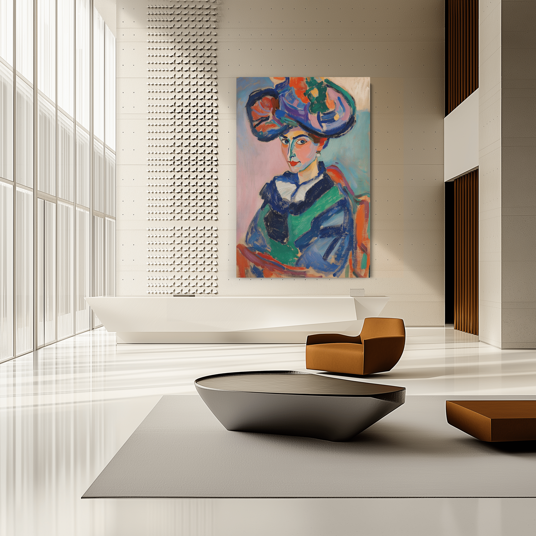 The Lady in Blue UA - 283 - Unique Aesthetics