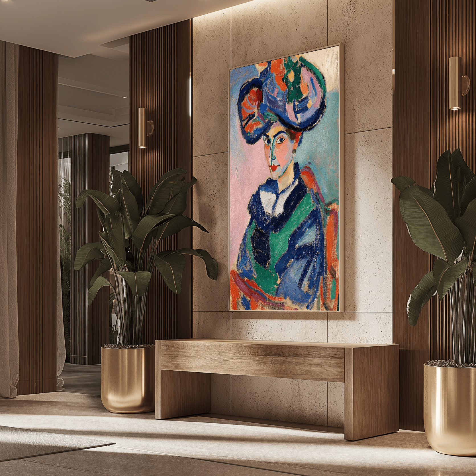 The Lady in Blue UA - 283 - Unique Aesthetics