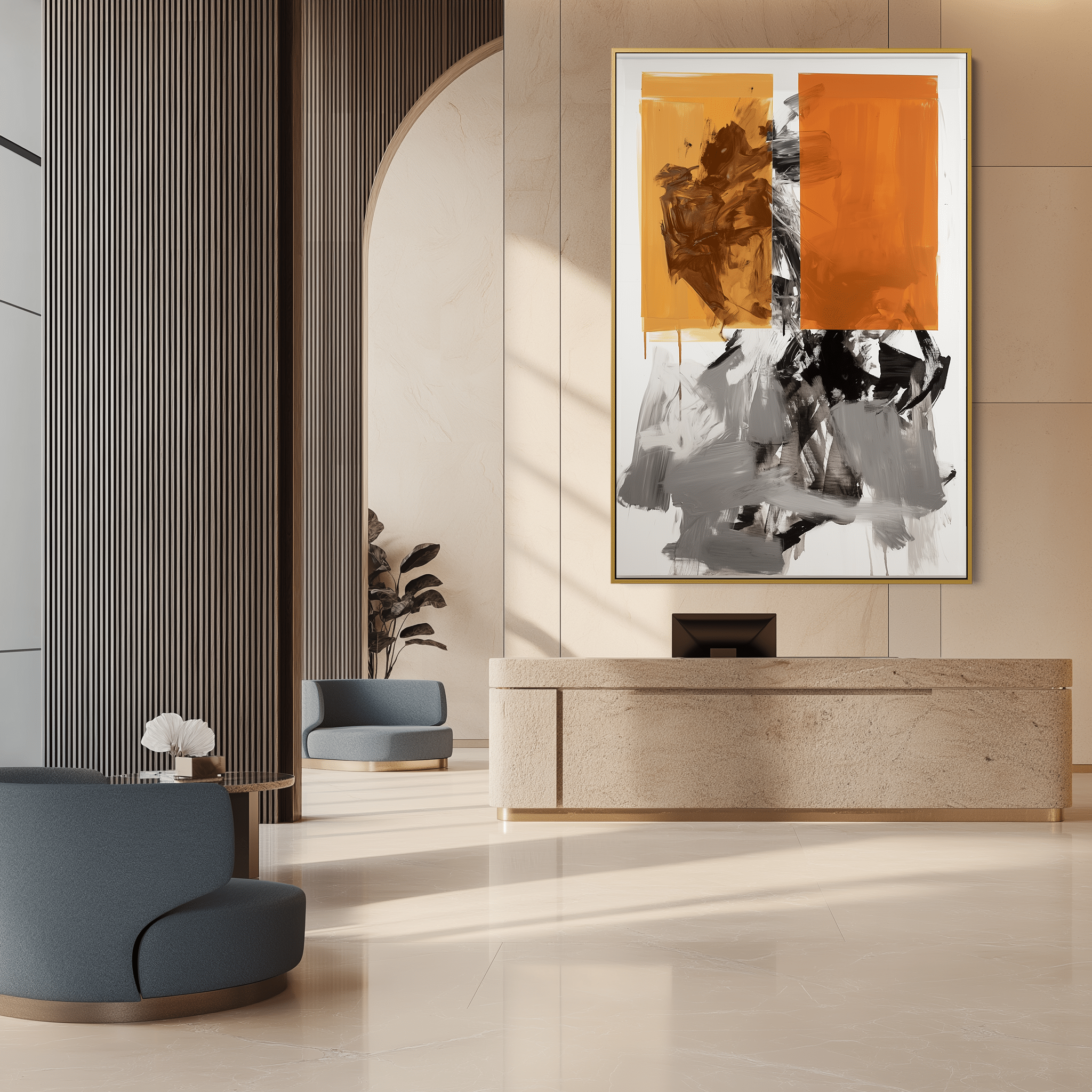 The Structure and the Spill UA - 1372 - Unique Aesthetics