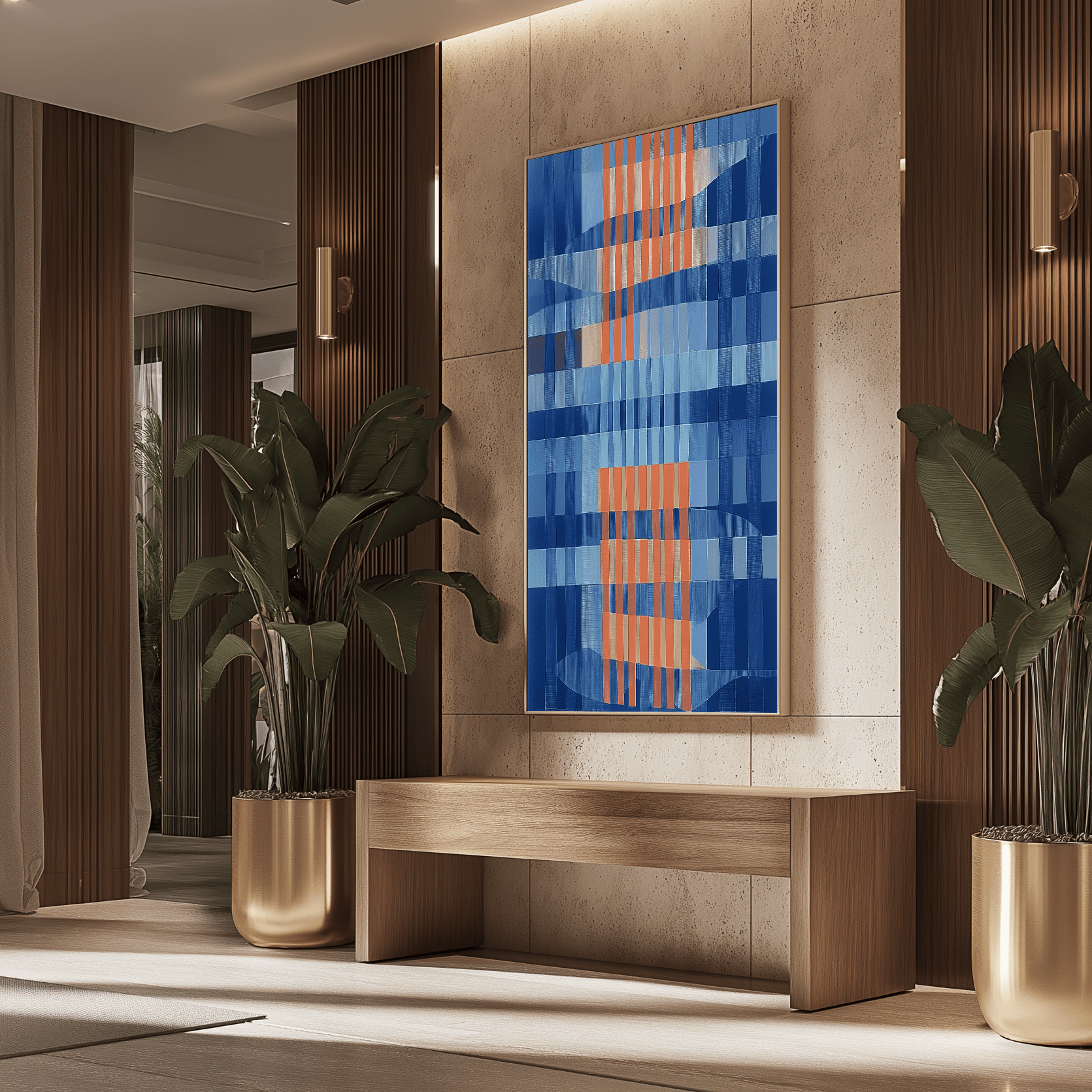 Tides on a Grid UA - 1142 - Unique Aesthetics