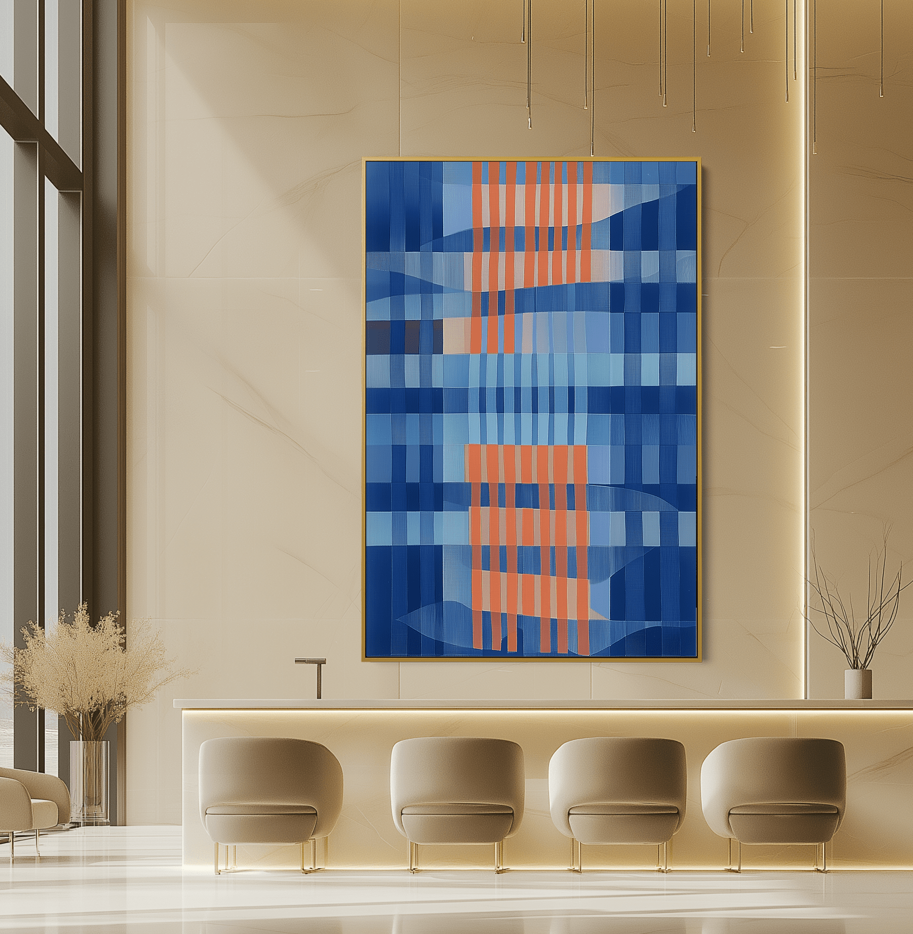 Tides on a Grid UA - 1142 - Unique Aesthetics