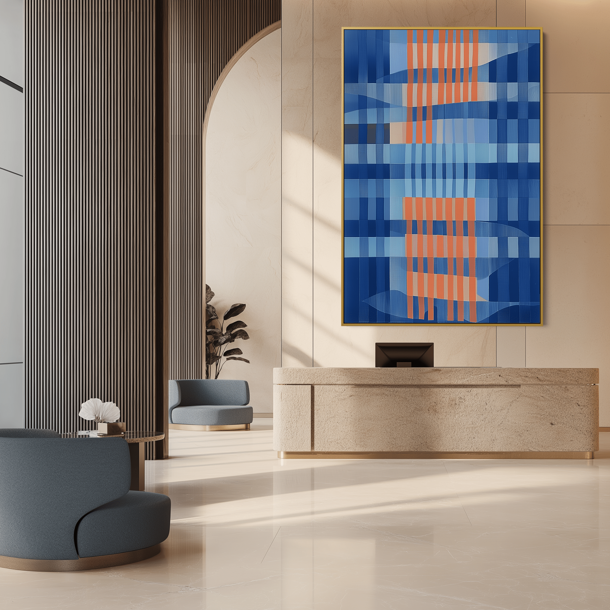 Tides on a Grid UA - 1142 - Unique Aesthetics